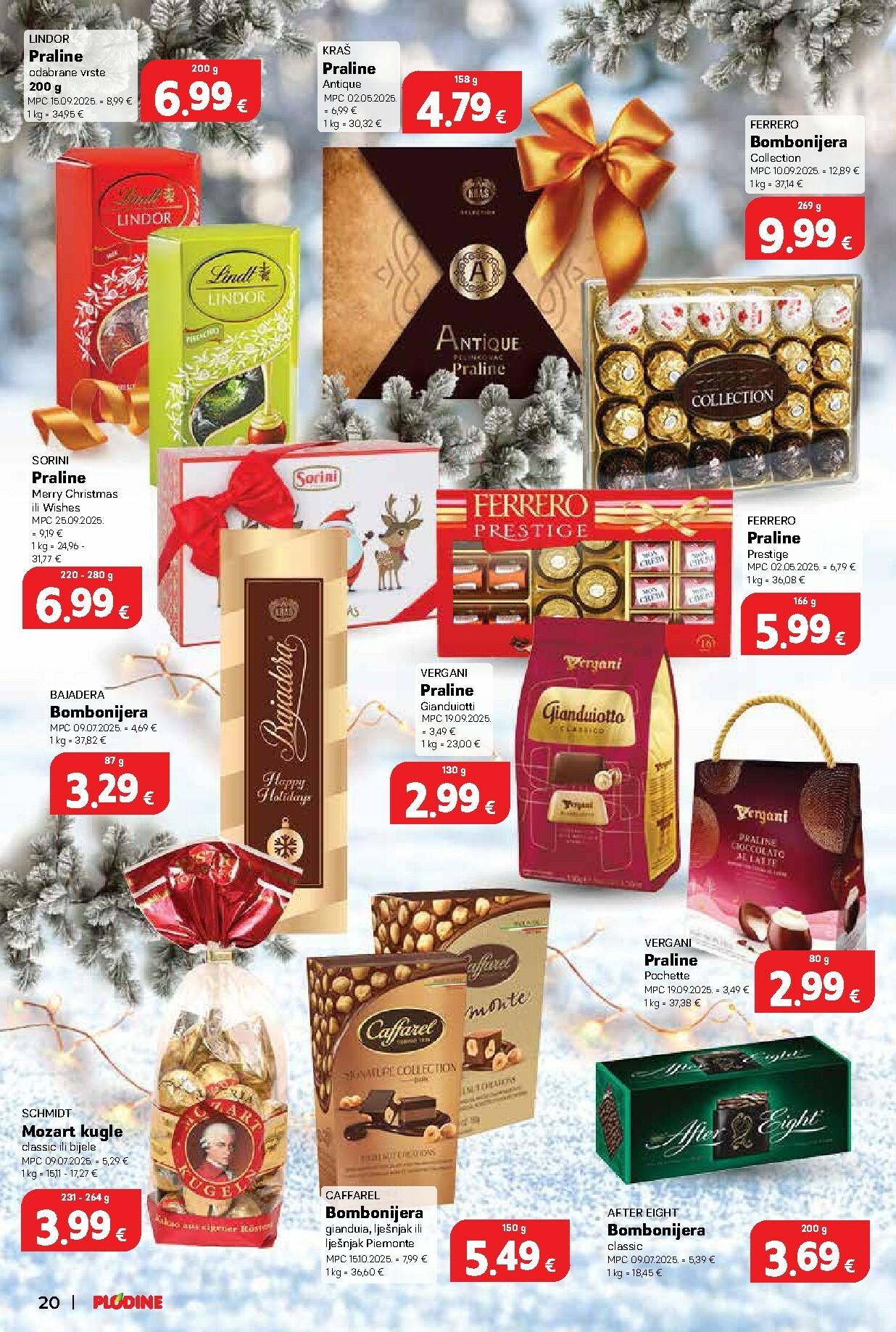 plodine - Prelistajte katalog Plodine - Blagdanske delicije, vrijedi od 26.11. do 31.12. - page: 20