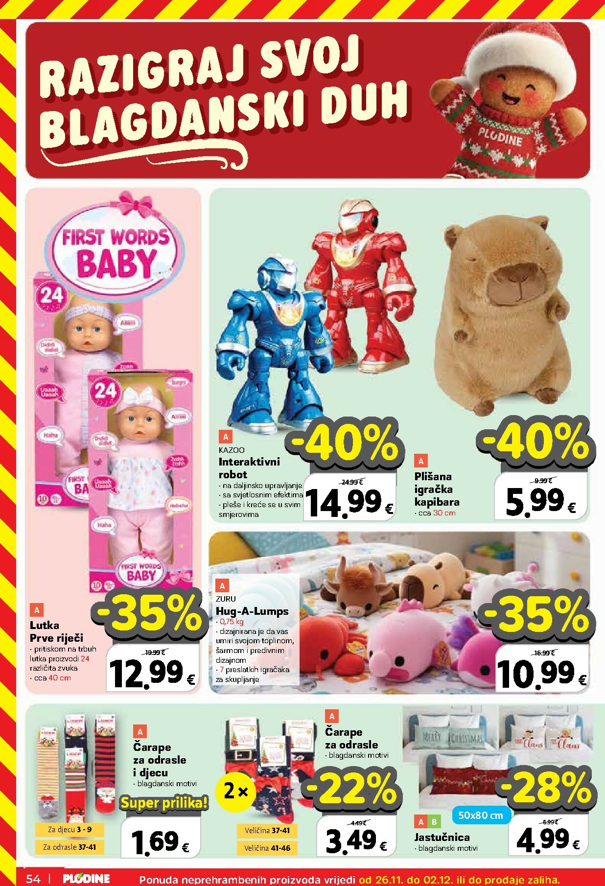 plodine - Prelistajte katalog Plodine, vrijedi od 26.11. do 02.12. - page: 54