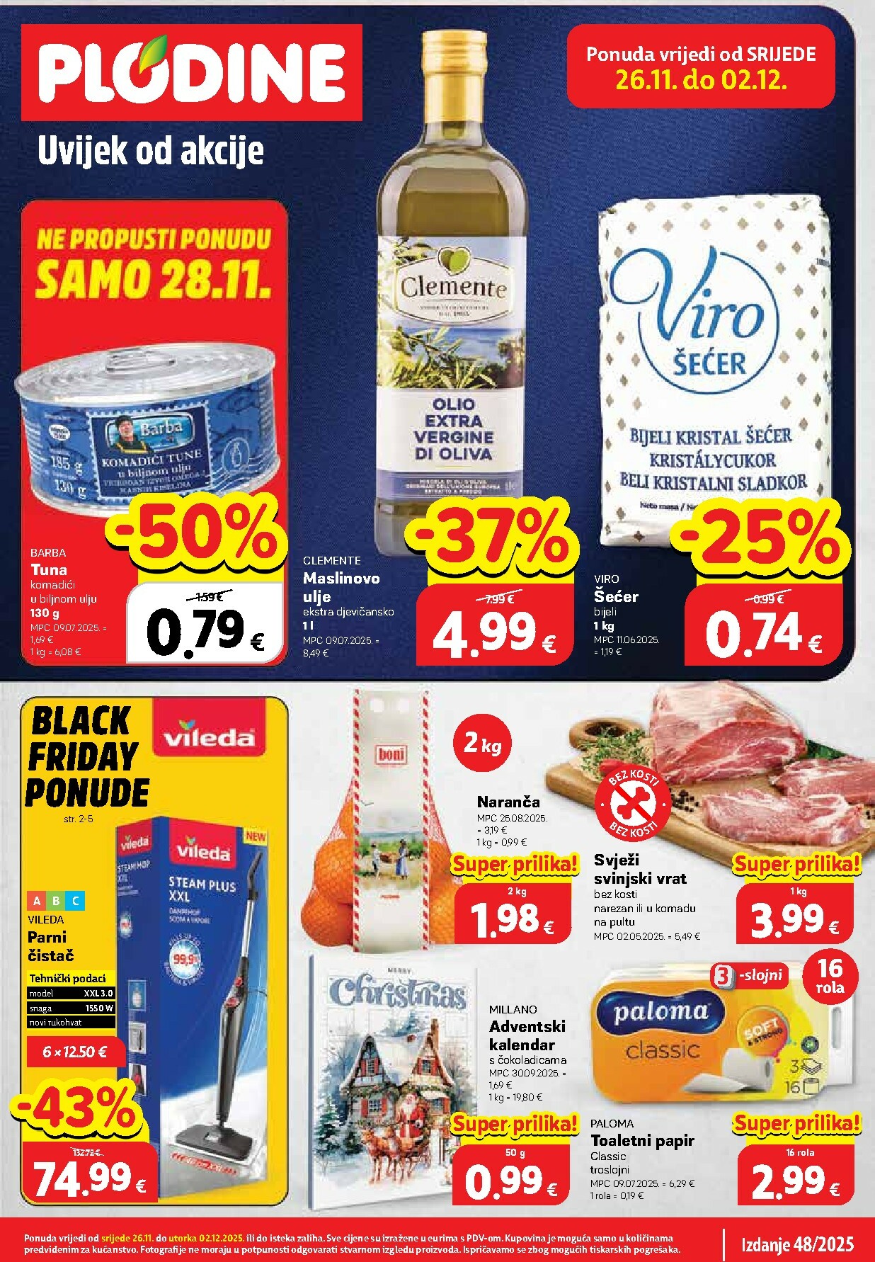 plodine - Prelistajte katalog Plodine, vrijedi od 26.11. do 02.12.