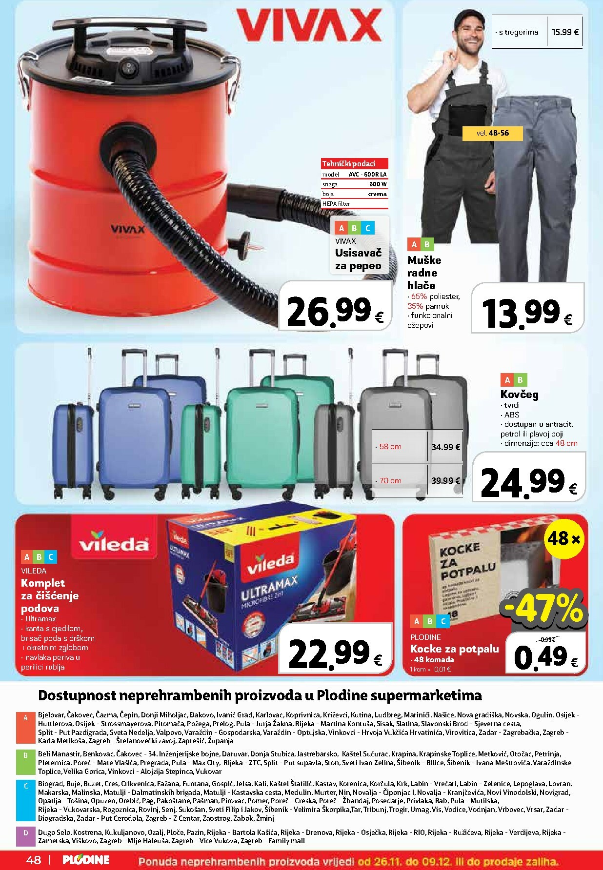 plodine - Prelistajte katalog Plodine, vrijedi od 26.11. do 02.12. - page: 48