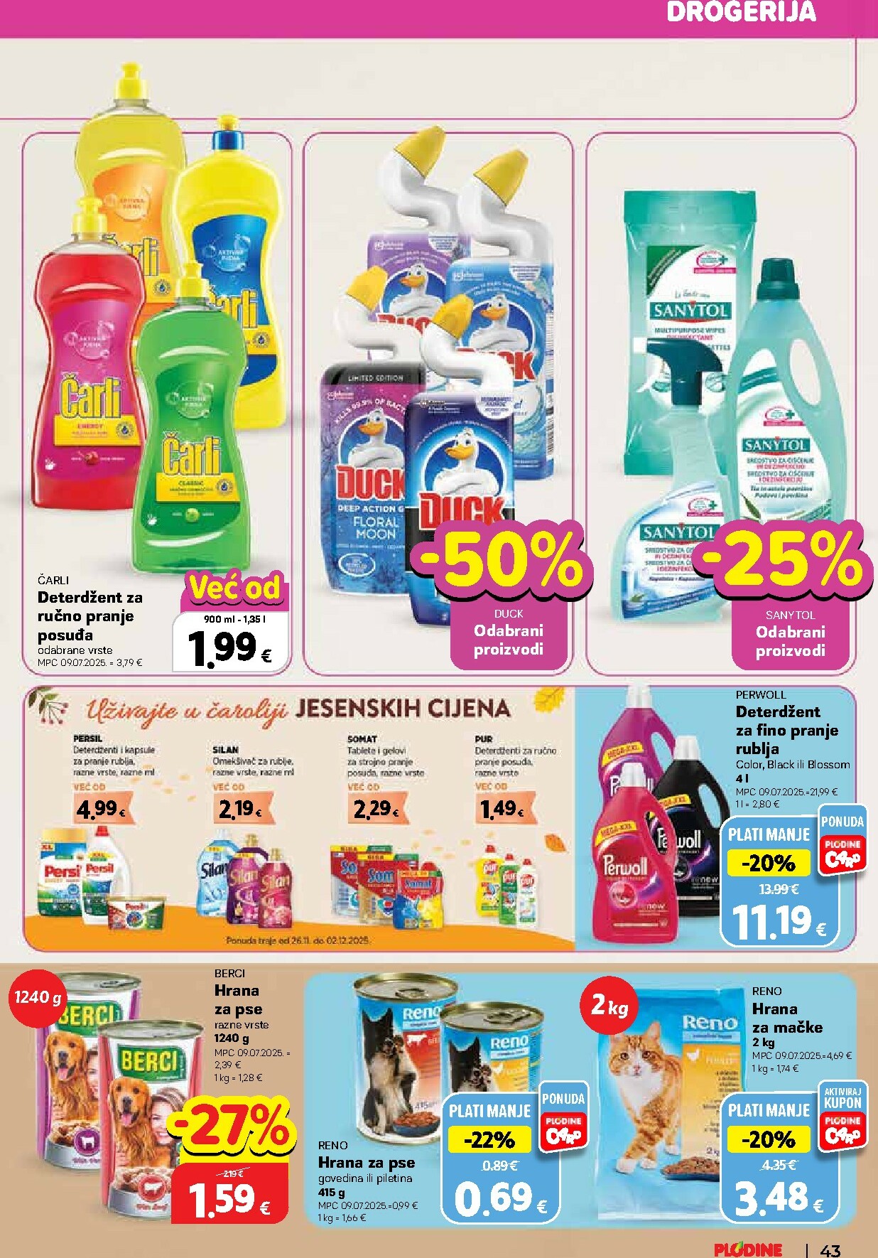 plodine - Prelistajte katalog Plodine, vrijedi od 26.11. do 02.12. - page: 43