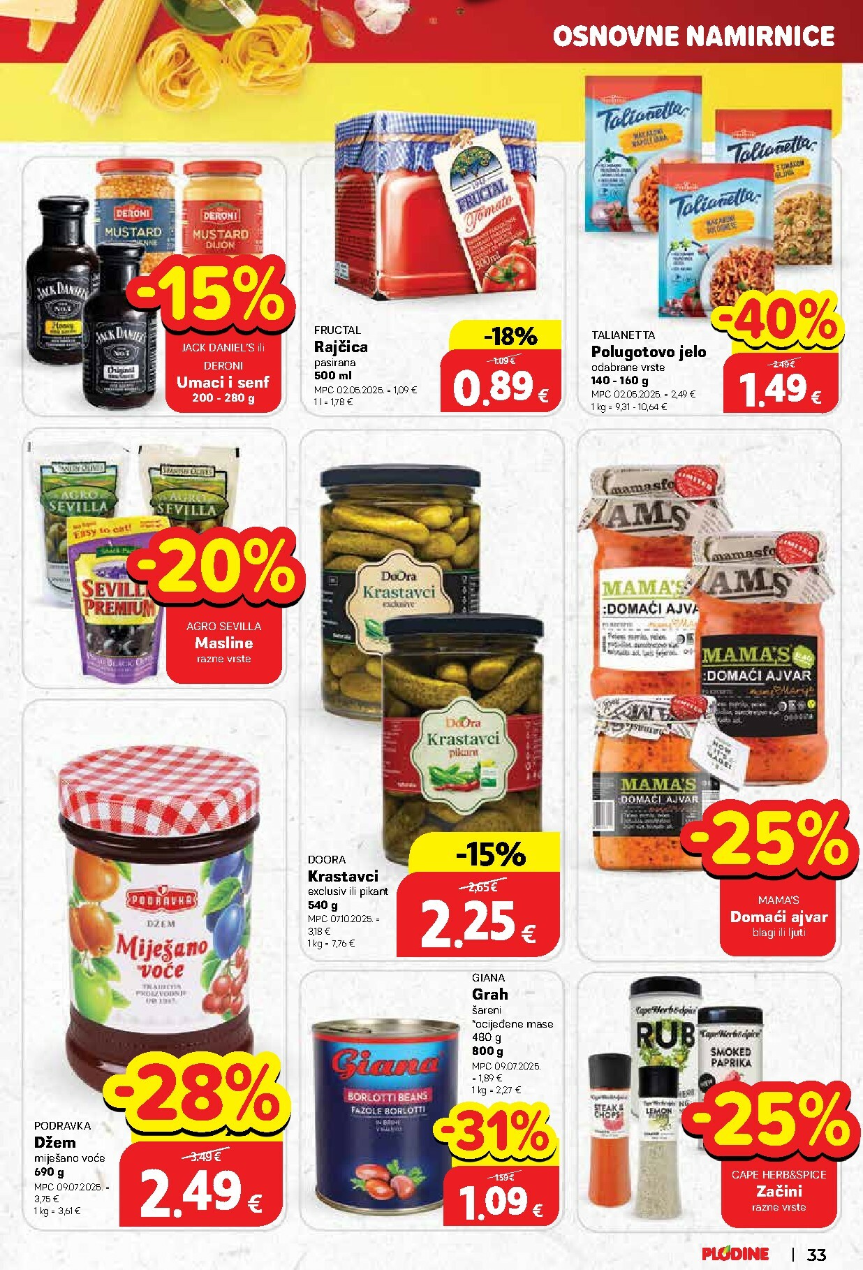 plodine - Prelistajte katalog Plodine, vrijedi od 26.11. do 02.12. - page: 33