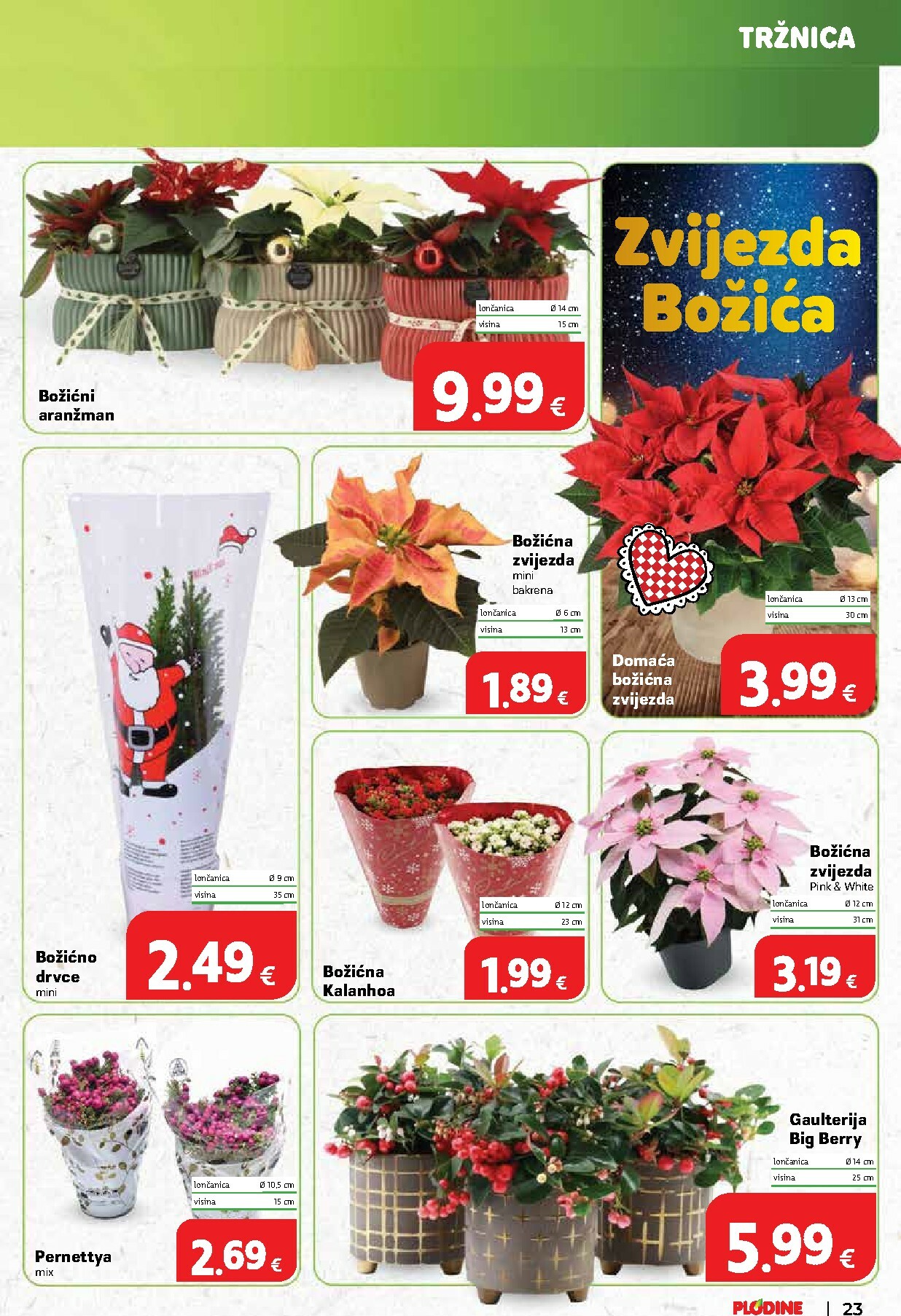 plodine - Prelistajte katalog Plodine, vrijedi od 26.11. do 02.12. - page: 23