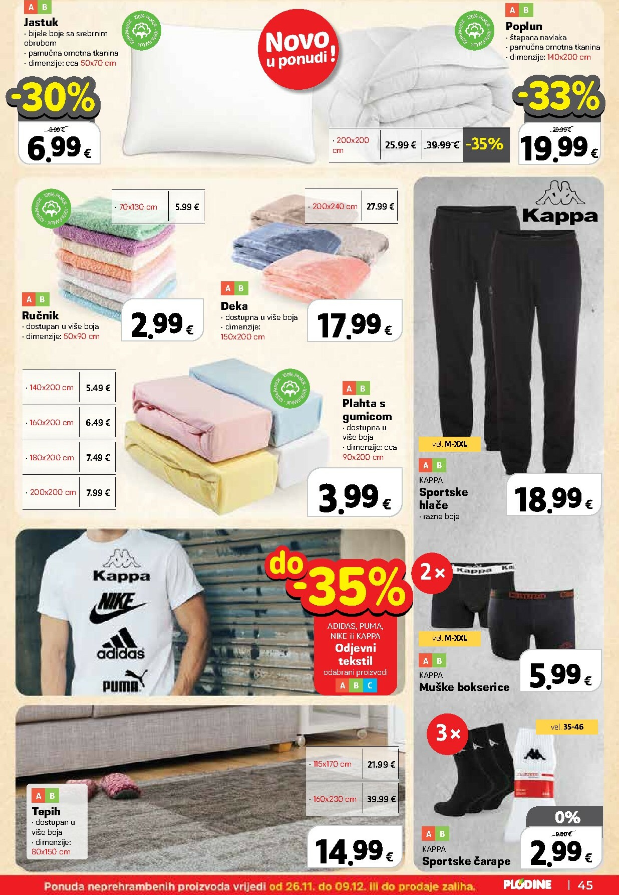 plodine - Prelistajte katalog Plodine, vrijedi od 26.11. do 02.12. - page: 45