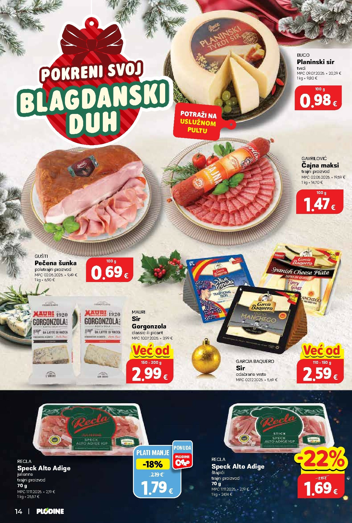 plodine - Prelistajte katalog Plodine, vrijedi od 03.12. do 09.12. - page: 14