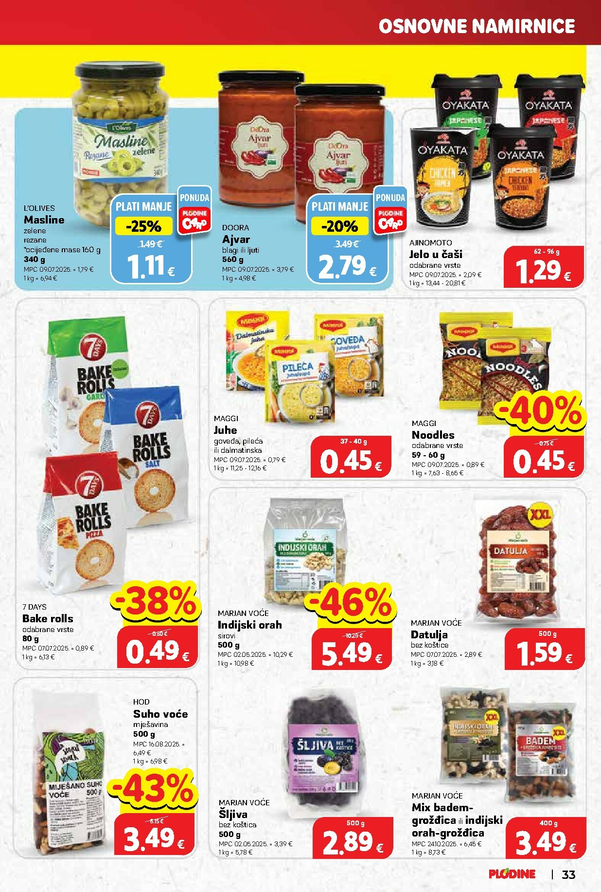 plodine - Prelistajte katalog Plodine, vrijedi od 03.12. do 09.12. - page: 33