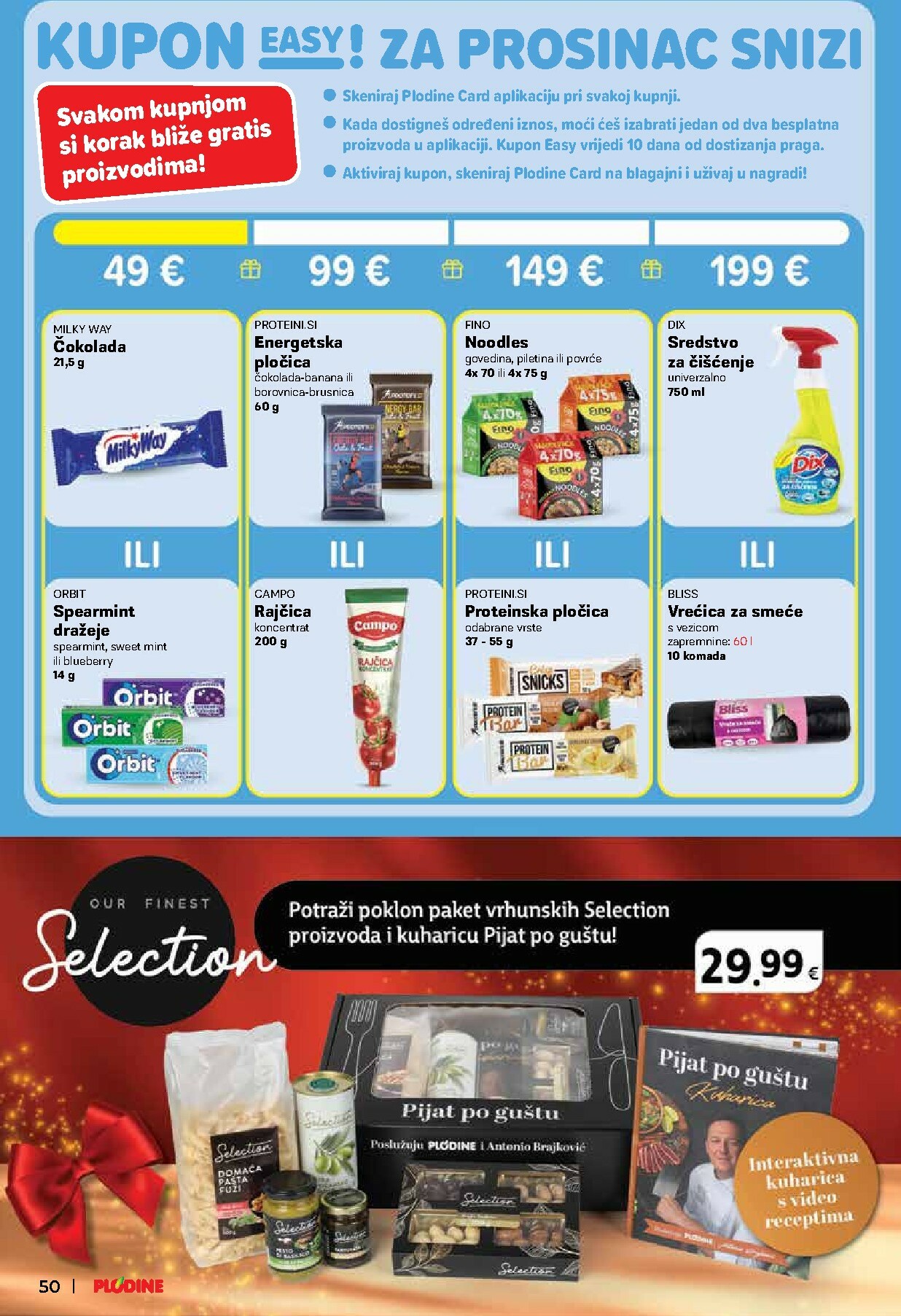 plodine - Prelistajte katalog Plodine, vrijedi od 03.12. do 09.12. - page: 50