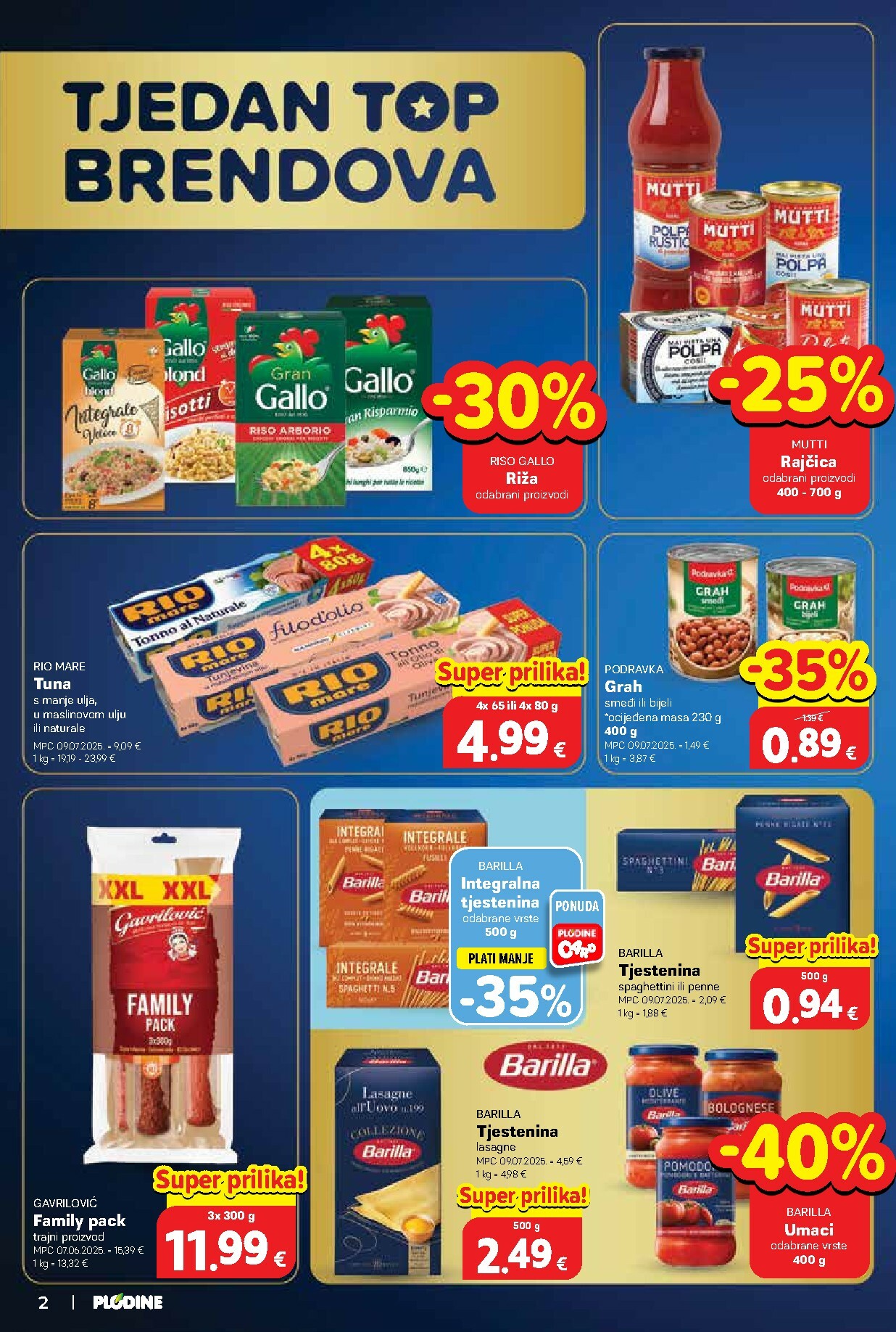 plodine - Prelistajte katalog Plodine, vrijedi od 03.12. do 09.12. - page: 2