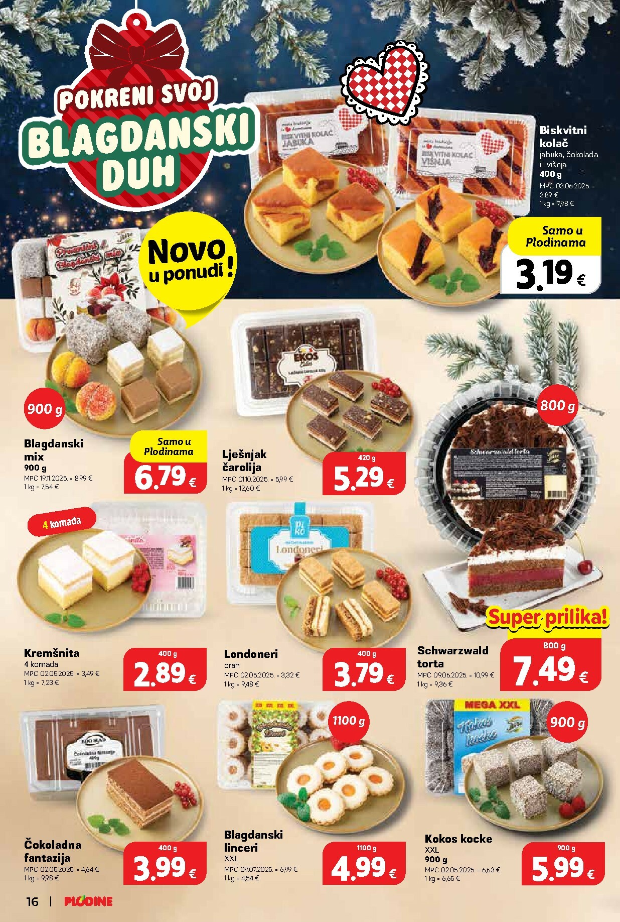 plodine - Prelistajte katalog Plodine, vrijedi od 03.12. do 09.12. - page: 16