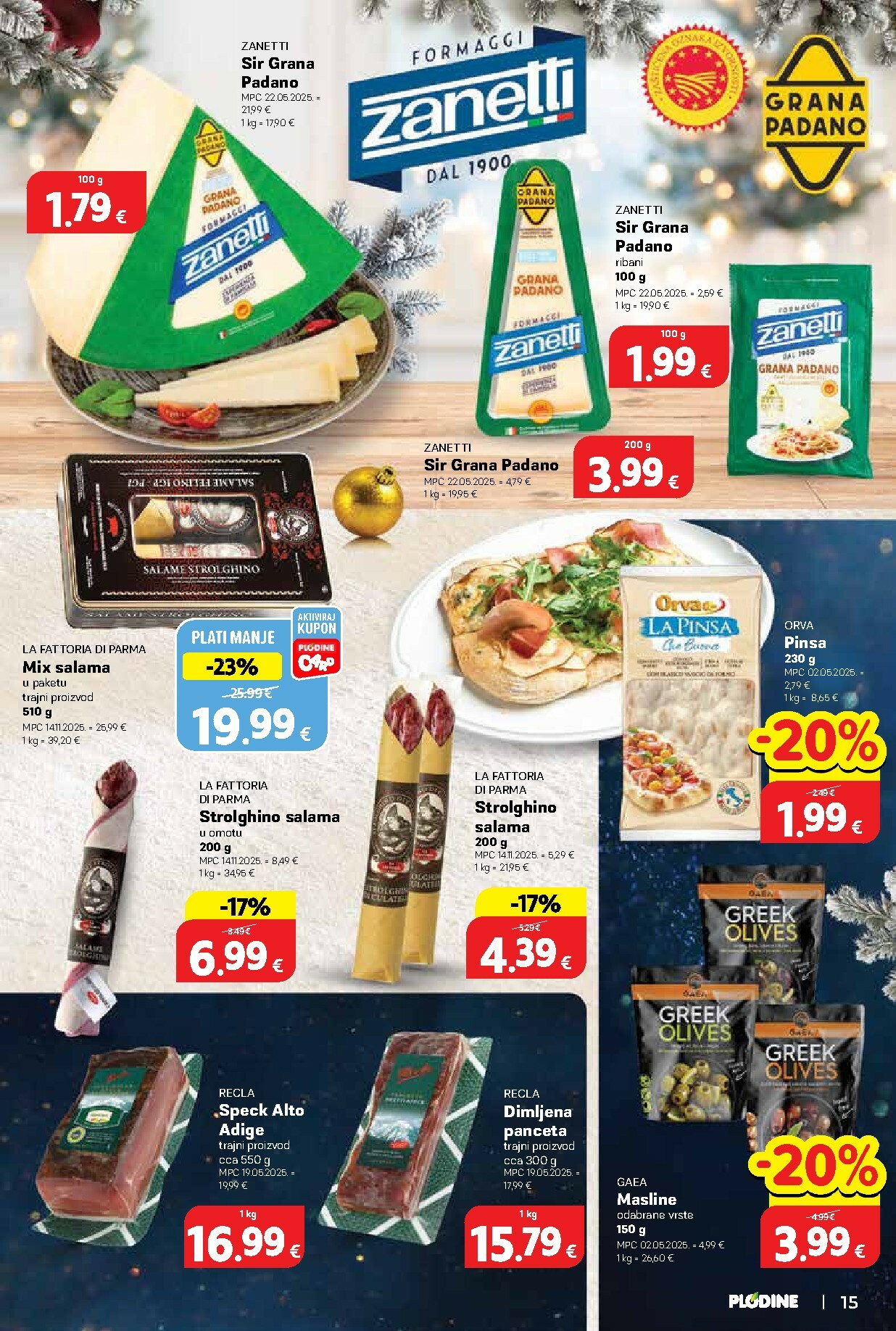 plodine - Prelistajte katalog Plodine, vrijedi od 03.12. do 09.12. - page: 15