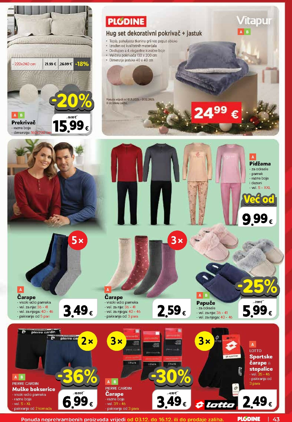 plodine - Prelistajte katalog Plodine, vrijedi od 03.12. do 09.12. - page: 43