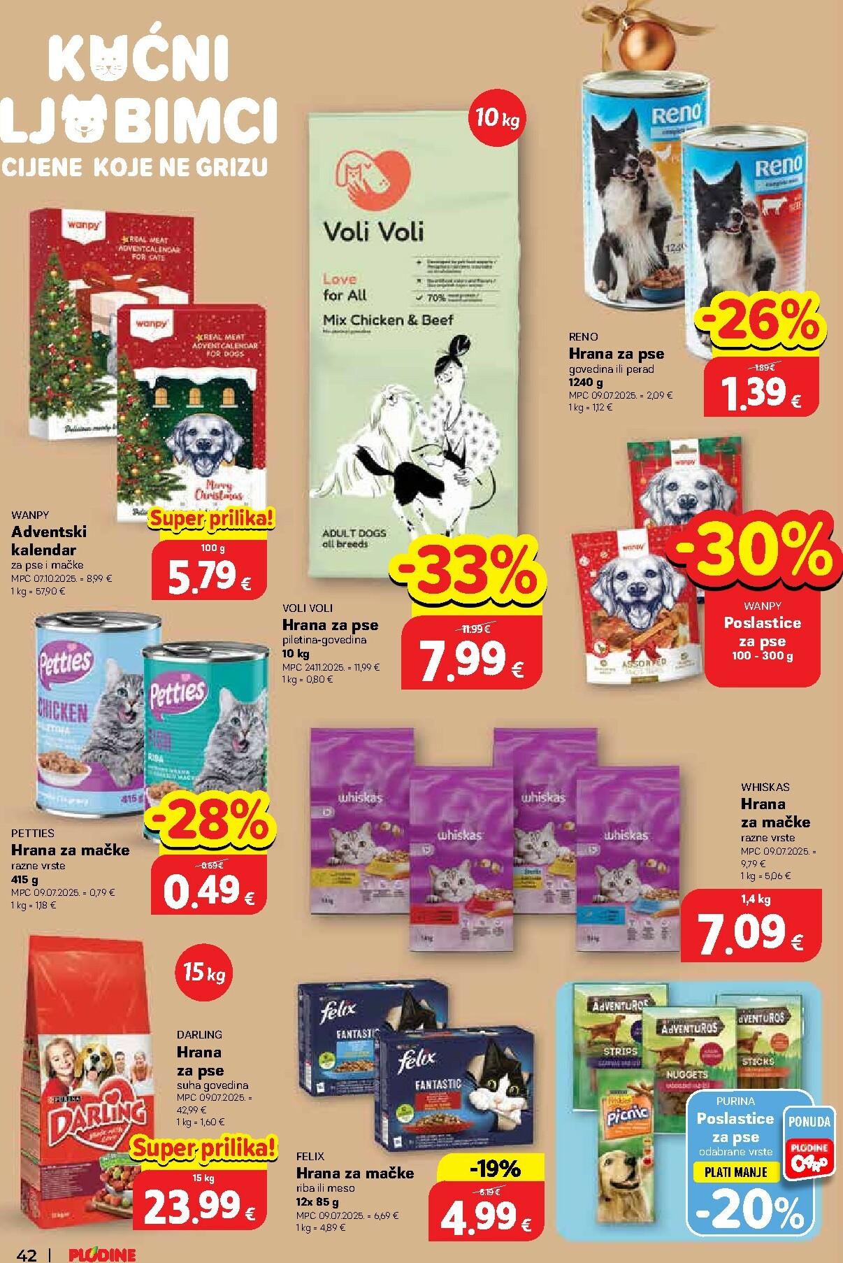 plodine - Prelistajte katalog Plodine, vrijedi od 10.12. do 16.12. - page: 42