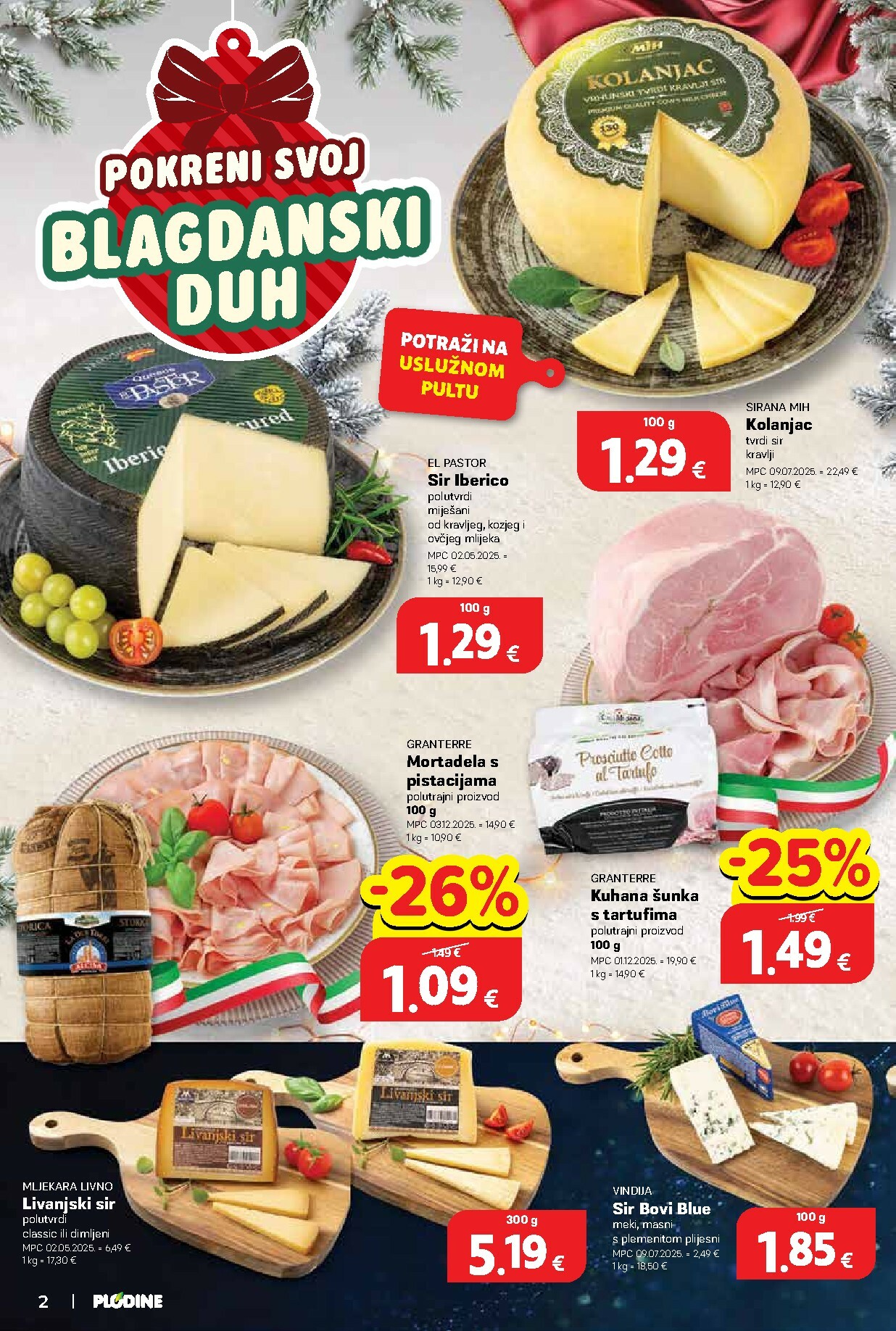plodine - Prelistajte katalog Plodine, vrijedi od 10.12. do 16.12. - page: 2