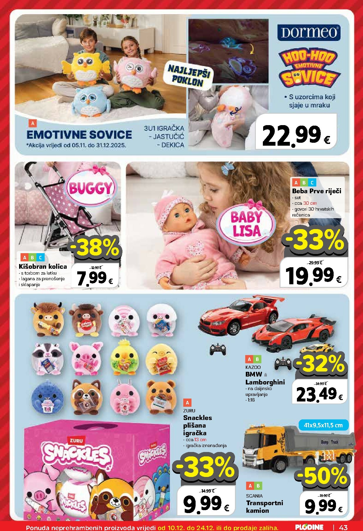 plodine - Prelistajte katalog Plodine, vrijedi od 10.12. do 16.12. - page: 43