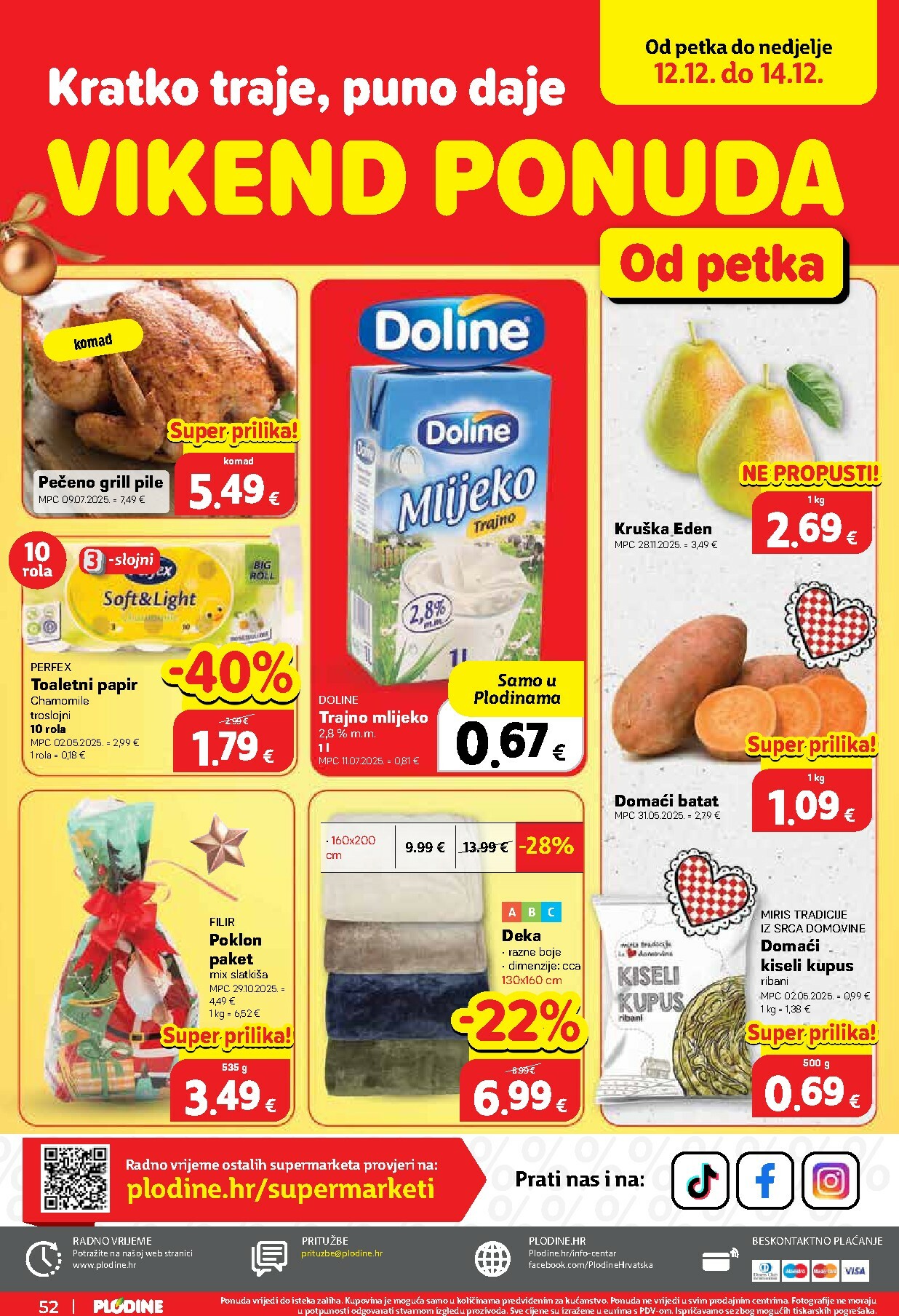 plodine - Prelistajte katalog Plodine, vrijedi od 10.12. do 16.12. - page: 52