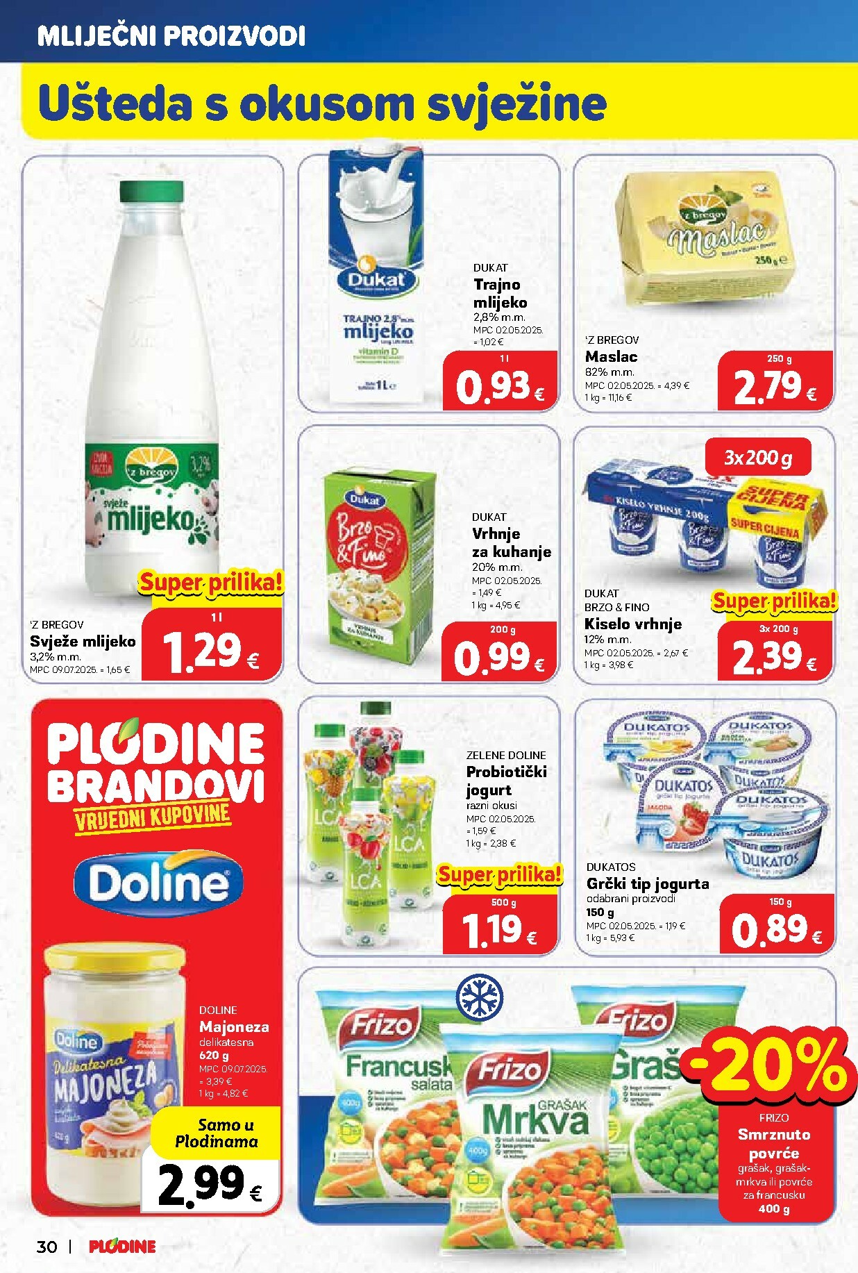 plodine - Prelistajte katalog Plodine, vrijedi od 10.12. do 16.12. - page: 30