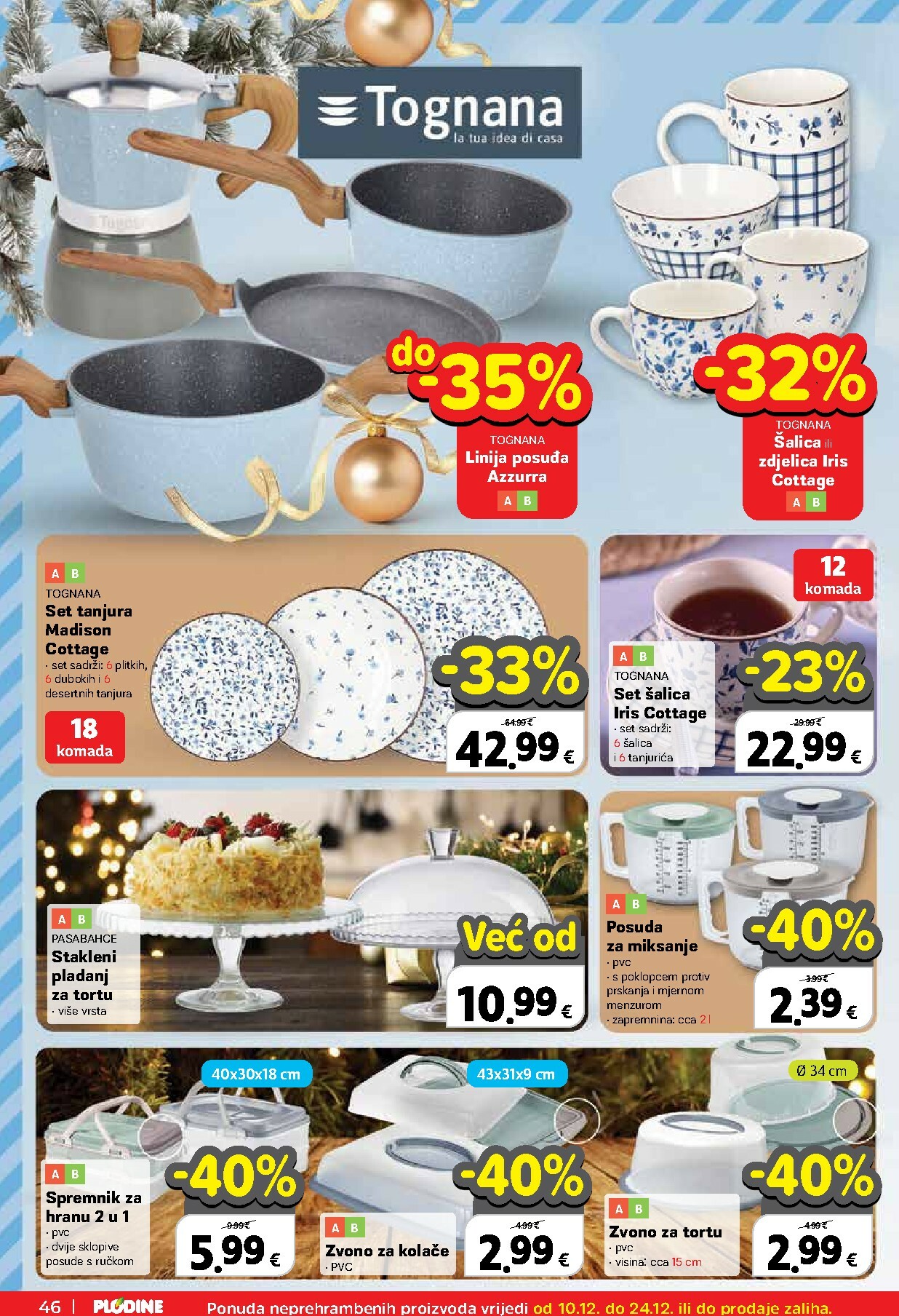 plodine - Prelistajte katalog Plodine, vrijedi od 10.12. do 16.12. - page: 46