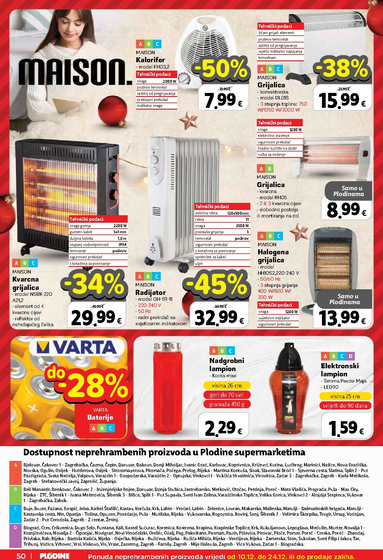 plodine - Prelistajte katalog Plodine, vrijedi od 10.12. do 16.12. - page: 50