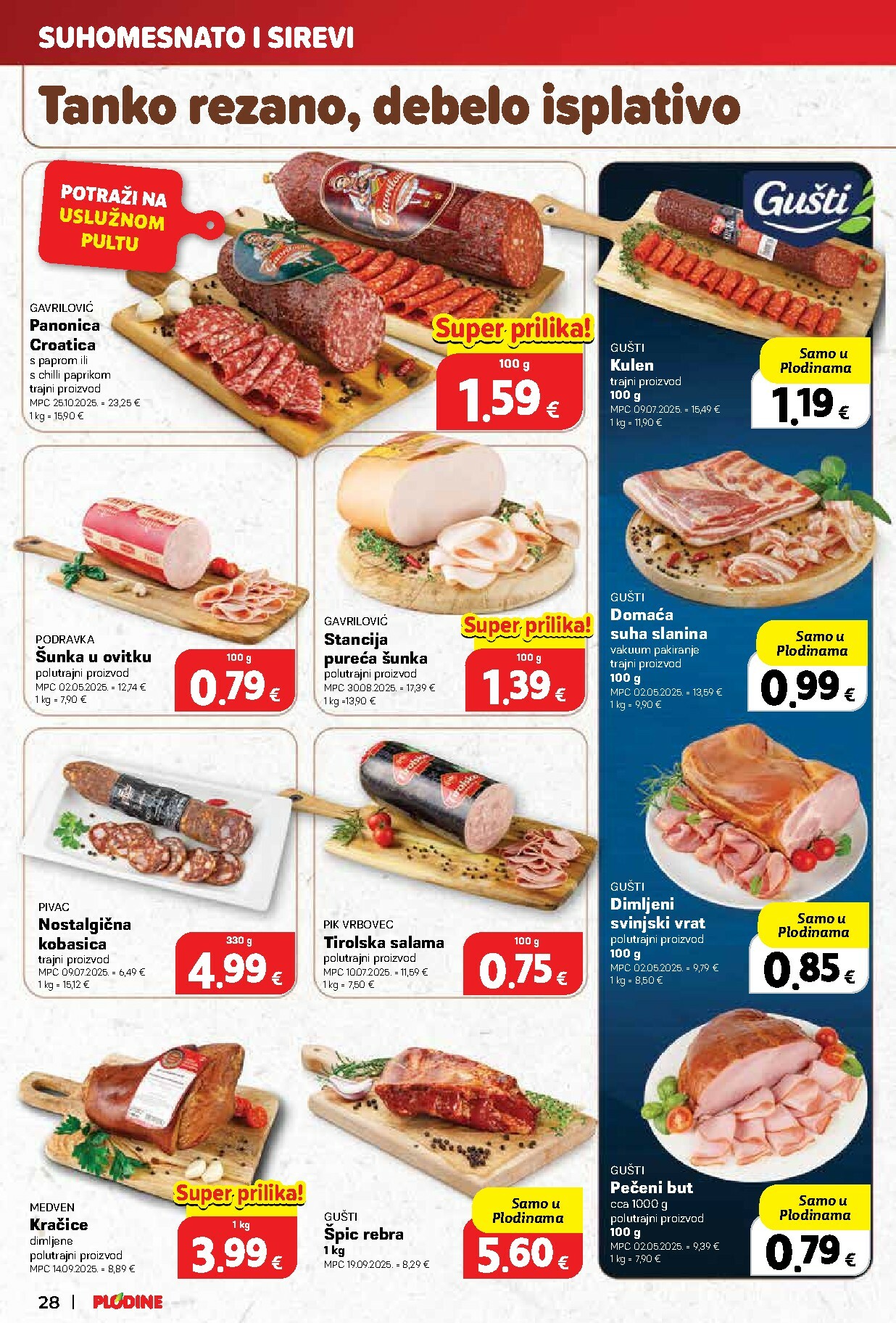 plodine - Prelistajte katalog Plodine, vrijedi od 10.12. do 16.12. - page: 28