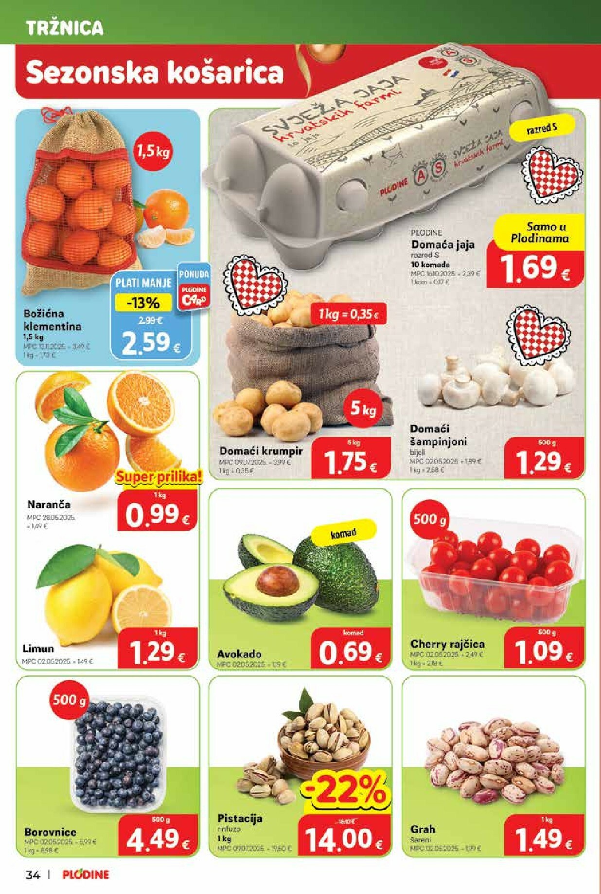 plodine - Prelistajte katalog Plodine - Otvorenje Rugvica, vrijedi od 11.12. do 16.12. - page: 34