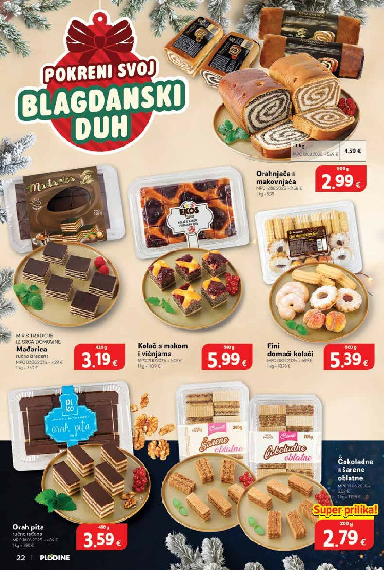 plodine - Prelistajte katalog Plodine - Otvorenje Rugvica, vrijedi od 11.12. do 16.12. - page: 22