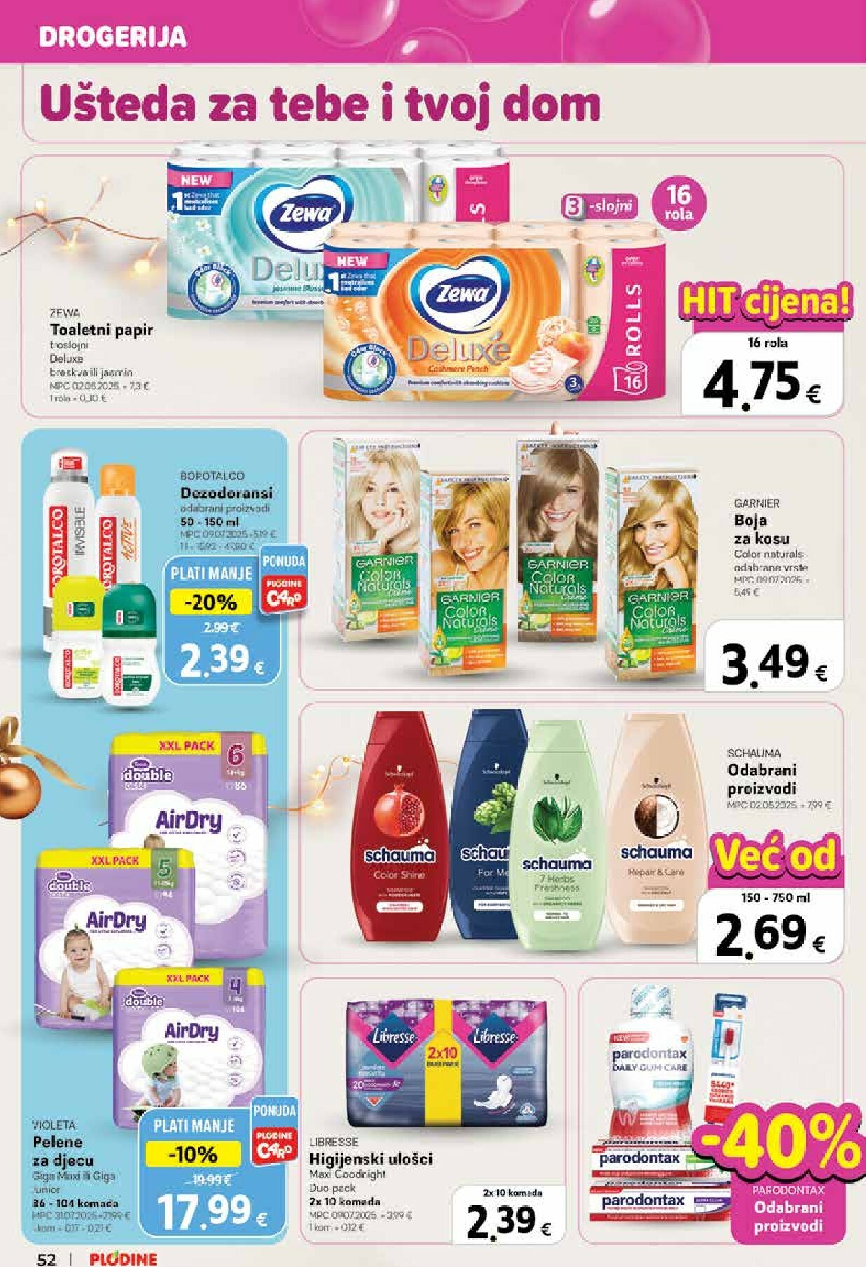 plodine - Prelistajte katalog Plodine - Otvorenje Rugvica, vrijedi od 11.12. do 16.12. - page: 52