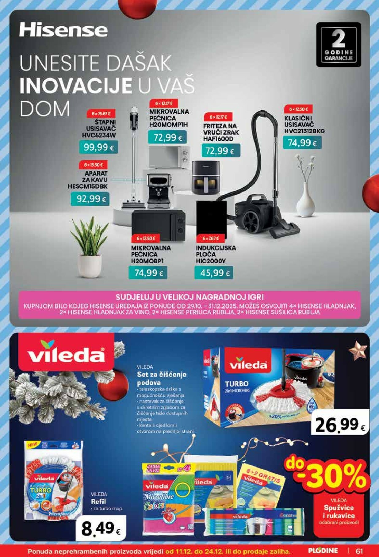 plodine - Prelistajte katalog Plodine - Otvorenje Rugvica, vrijedi od 11.12. do 16.12. - page: 61