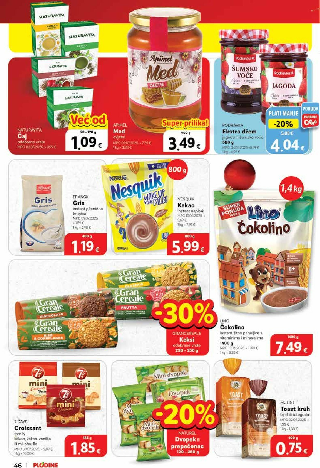 plodine - Prelistajte katalog Plodine - Otvorenje Rugvica, vrijedi od 11.12. do 16.12. - page: 46