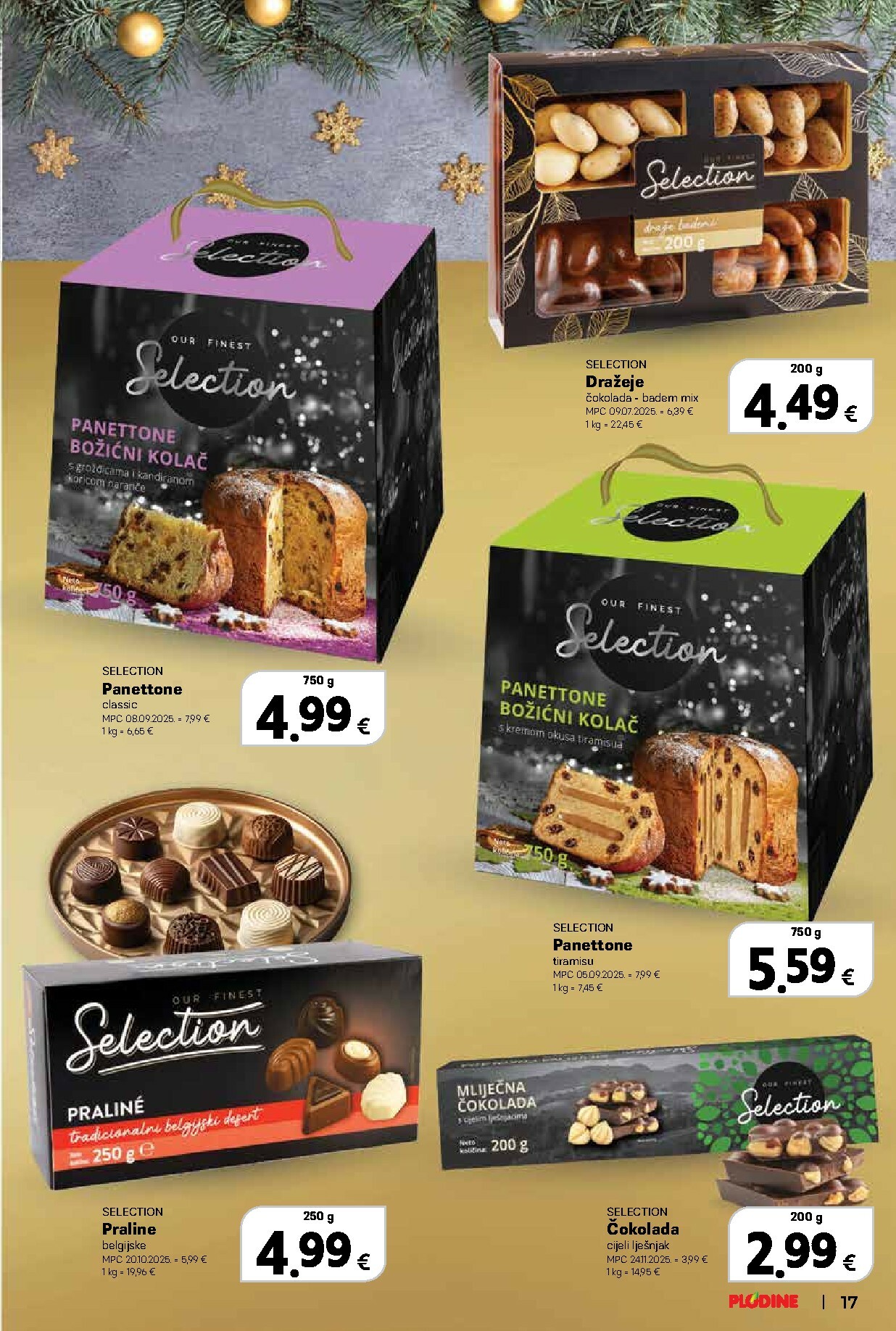 plodine - Prelistajte katalog Plodine - Otvorenje Drenova, vrijedi od 18.12. do 24.12. - page: 17
