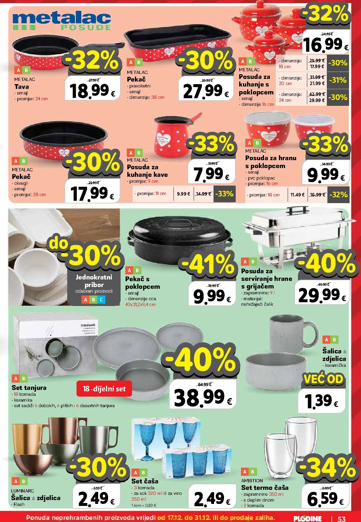 plodine - Prelistajte katalog Plodine, vrijedi od 17.12. do 24.12. - page: 53