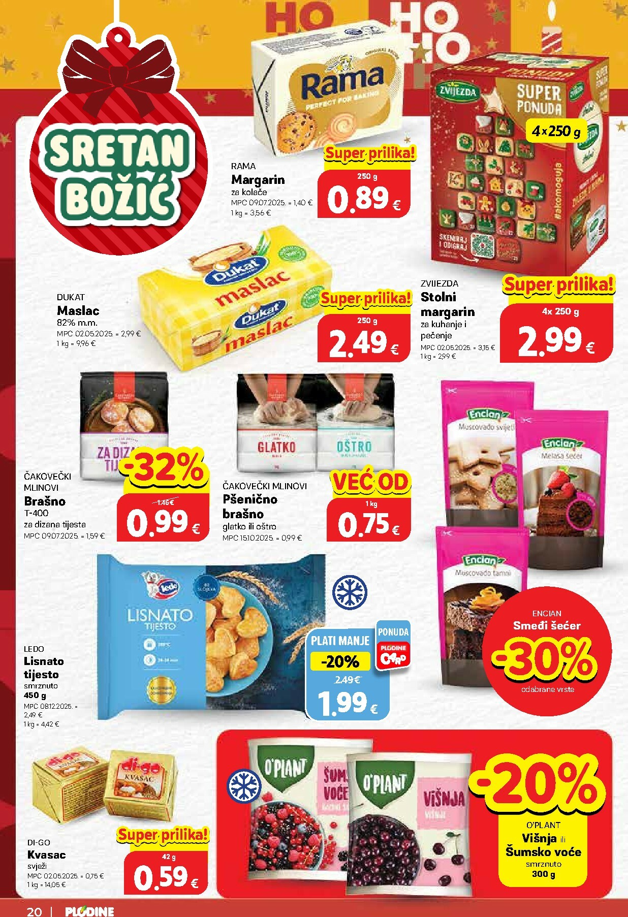 plodine - Prelistajte katalog Plodine, vrijedi od 17.12. do 24.12. - page: 20