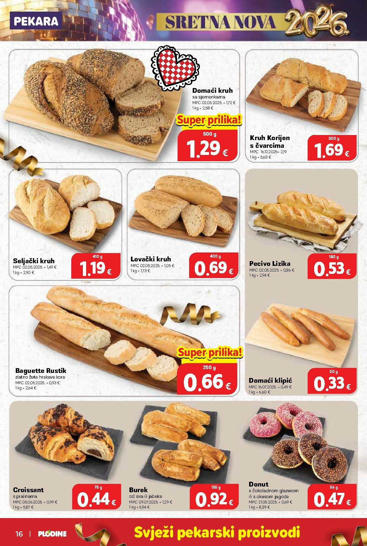 plodine - Prelistajte katalog Plodine, vrijedi od 27.01. do 31.12. - page: 16