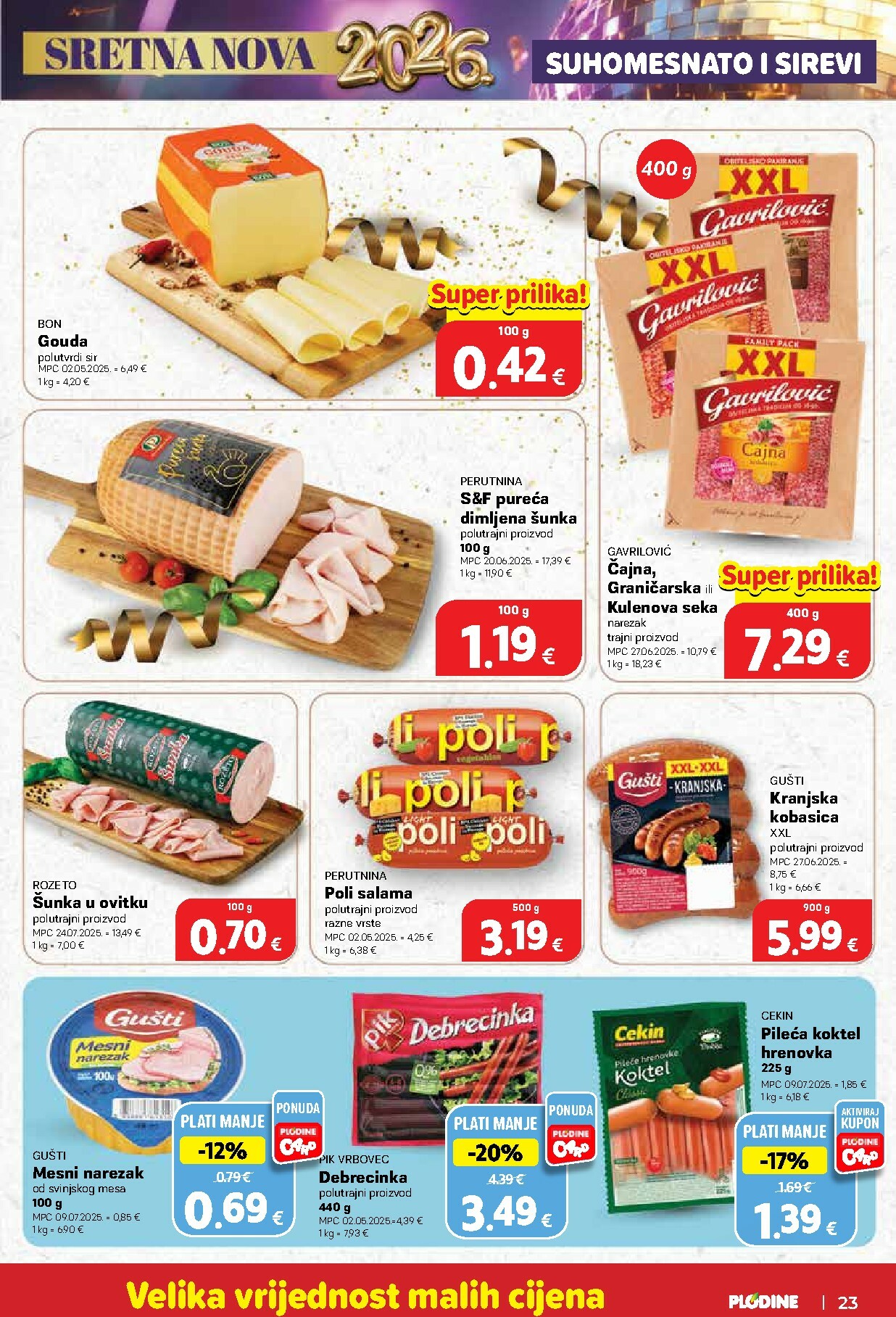 plodine - Prelistajte katalog Plodine, vrijedi od 27.01. do 31.12. - page: 23