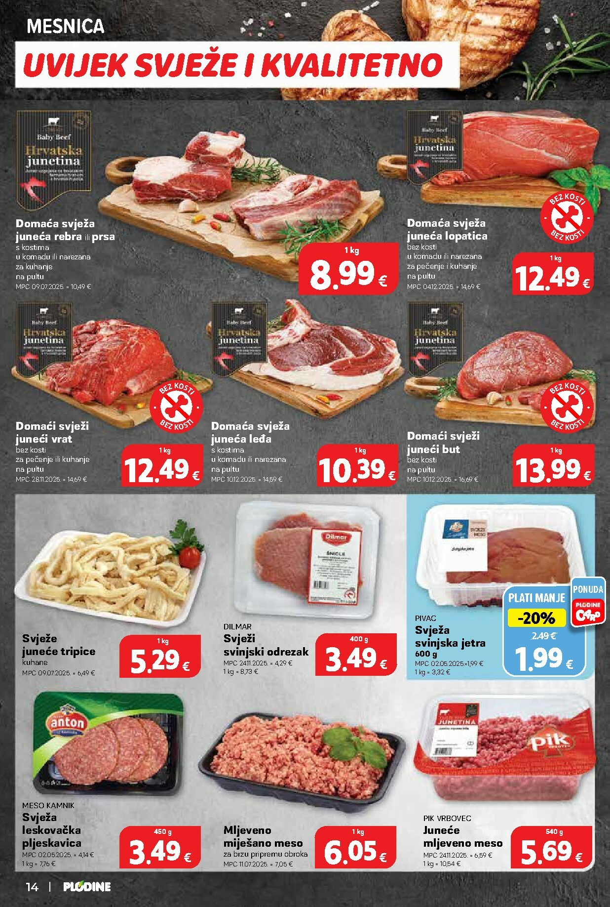 plodine - Prelistajte katalog Plodine, vrijedi od 02.01. do 05.01. - page: 14