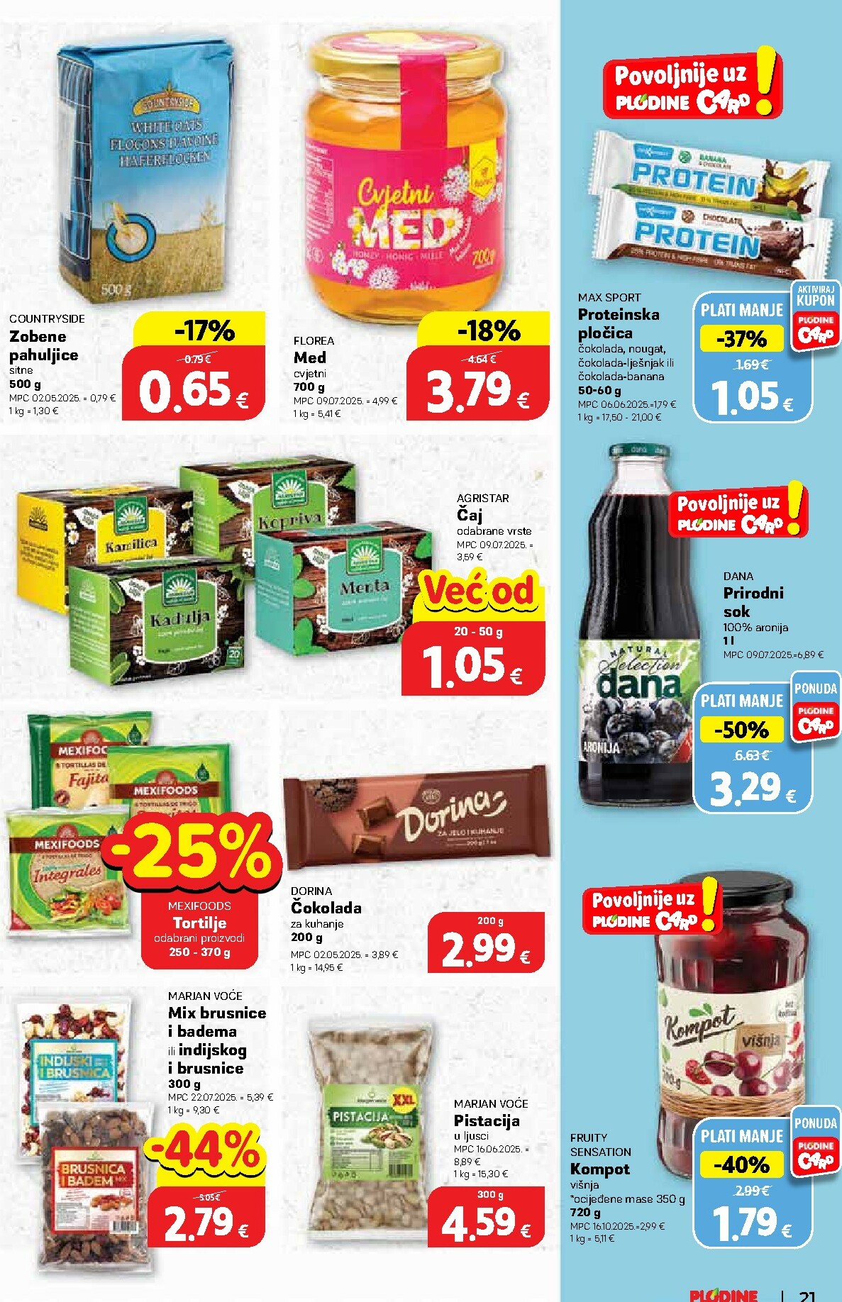 plodine - Prelistajte katalog Plodine, vrijedi od 02.01. do 05.01. - page: 21