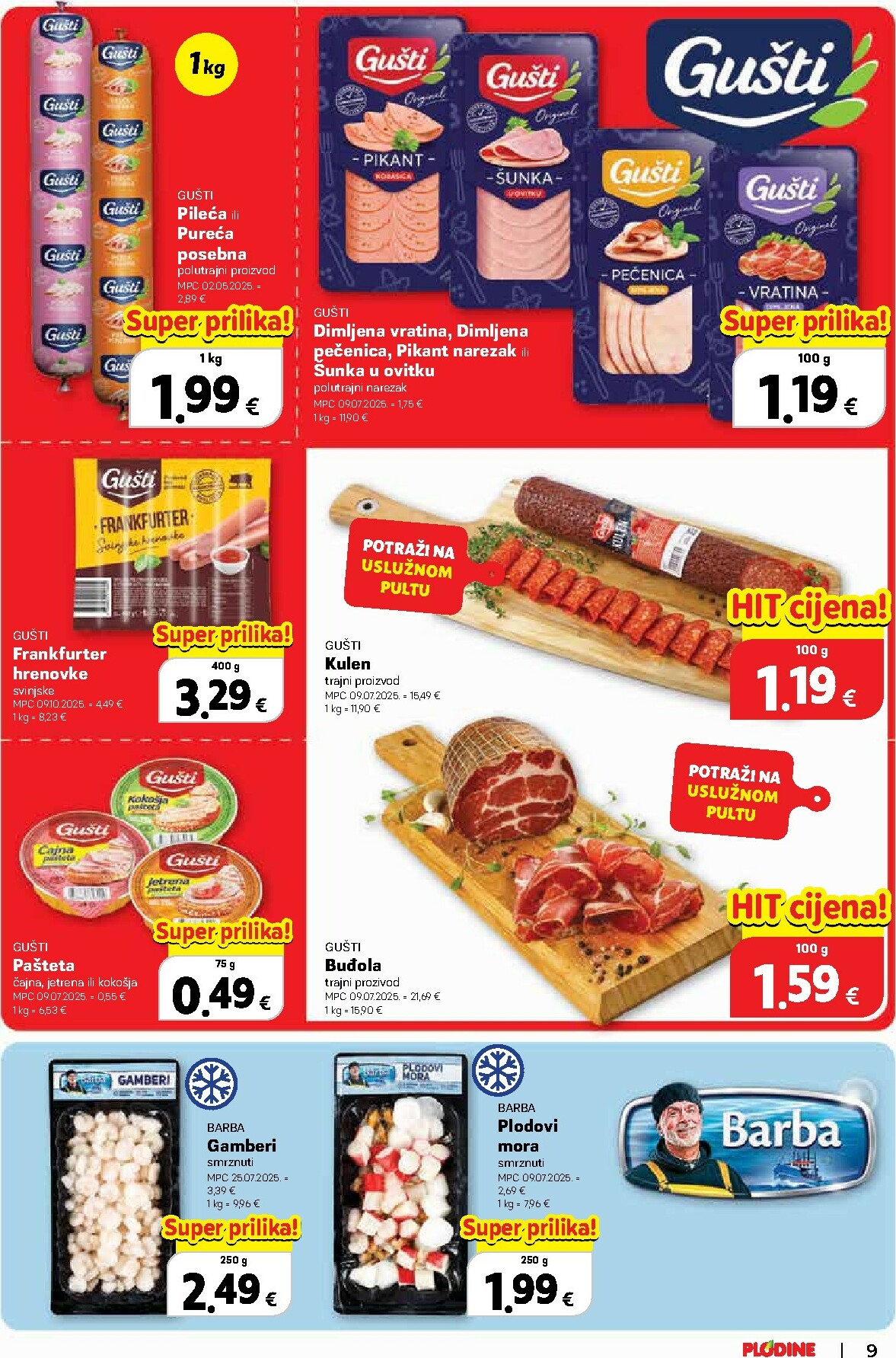 plodine - Prelistajte katalog Plodine, vrijedi od 02.01. do 05.01. - page: 9