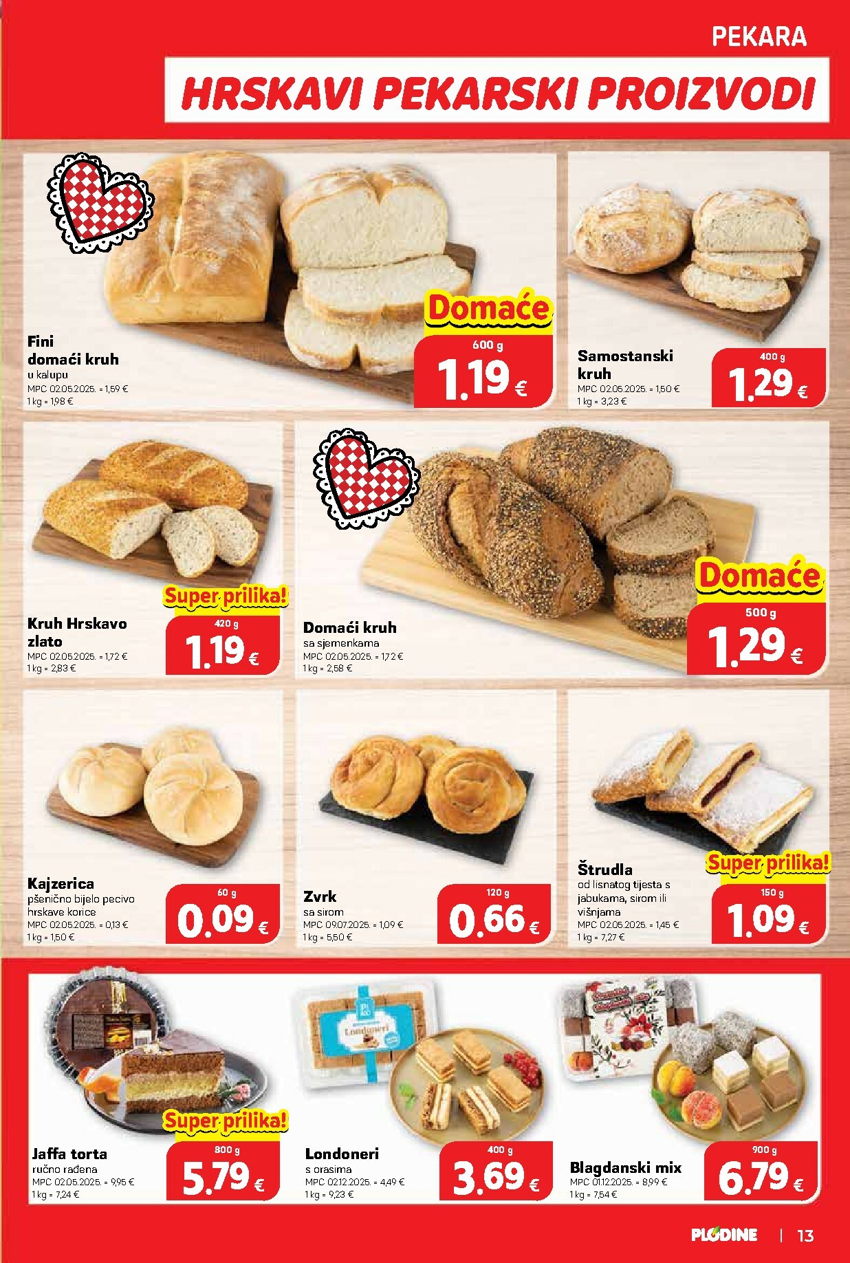 plodine - Prelistajte katalog Plodine, vrijedi od 02.01. do 05.01. - page: 13