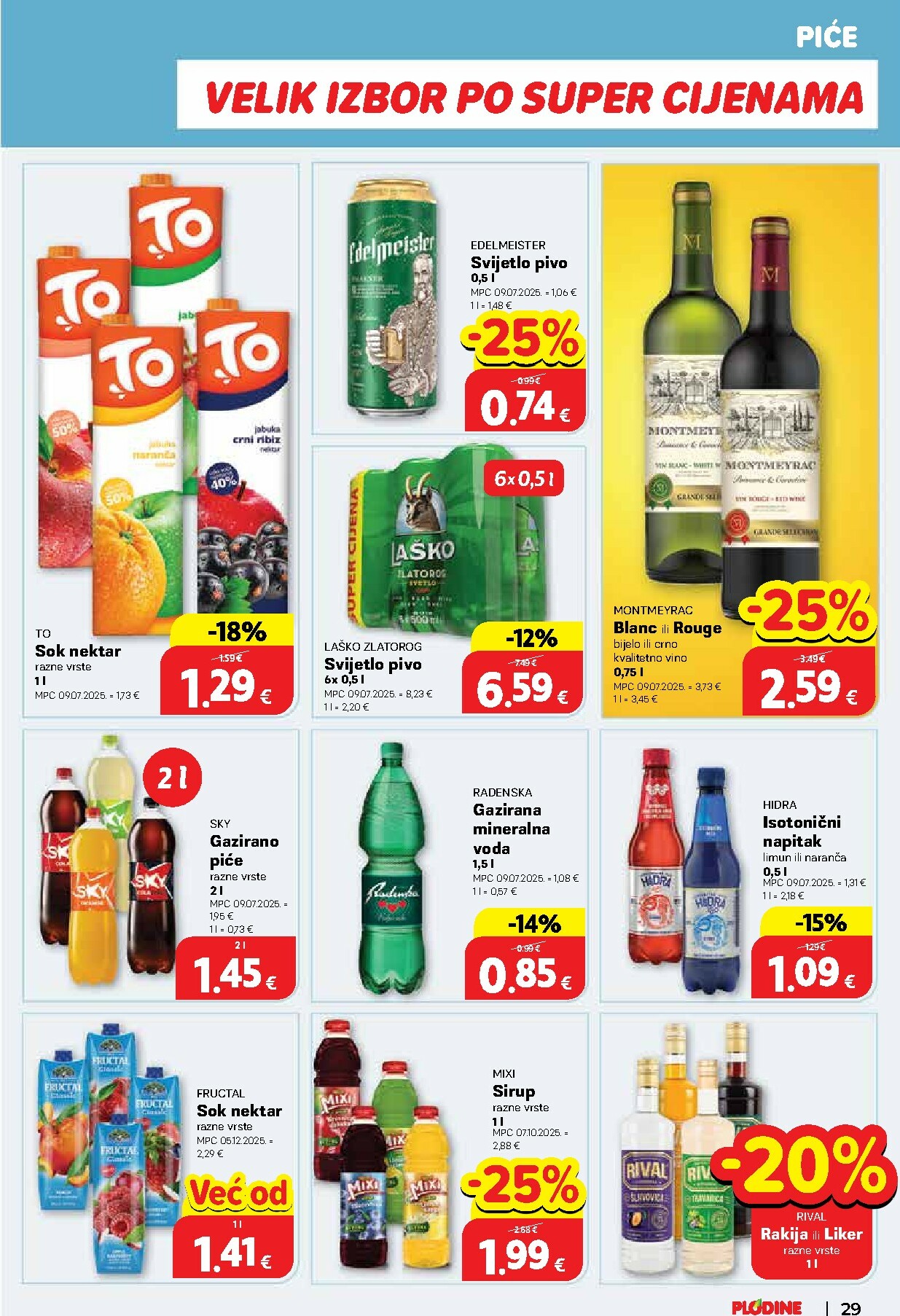 plodine - Prelistajte katalog Plodine, vrijedi od 07.12. do 13.01. - page: 29