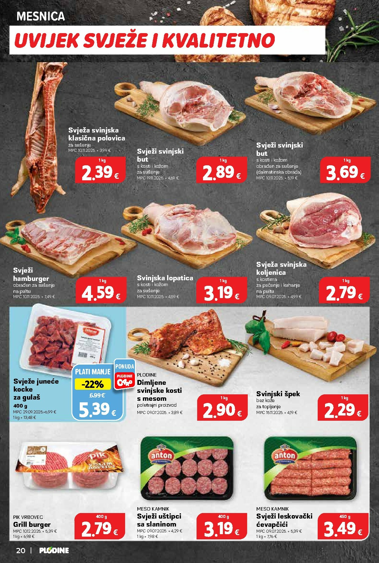 plodine - Prelistajte katalog Plodine, vrijedi od 07.12. do 13.01. - page: 20