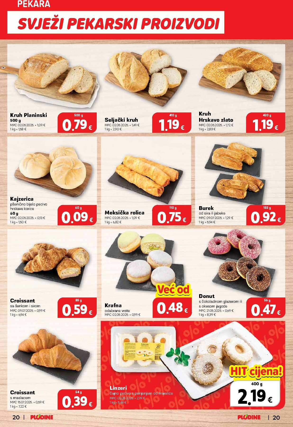 plodine - Prelistajte katalog Plodine, vrijedi od 14.01. do 20.01. - page: 20