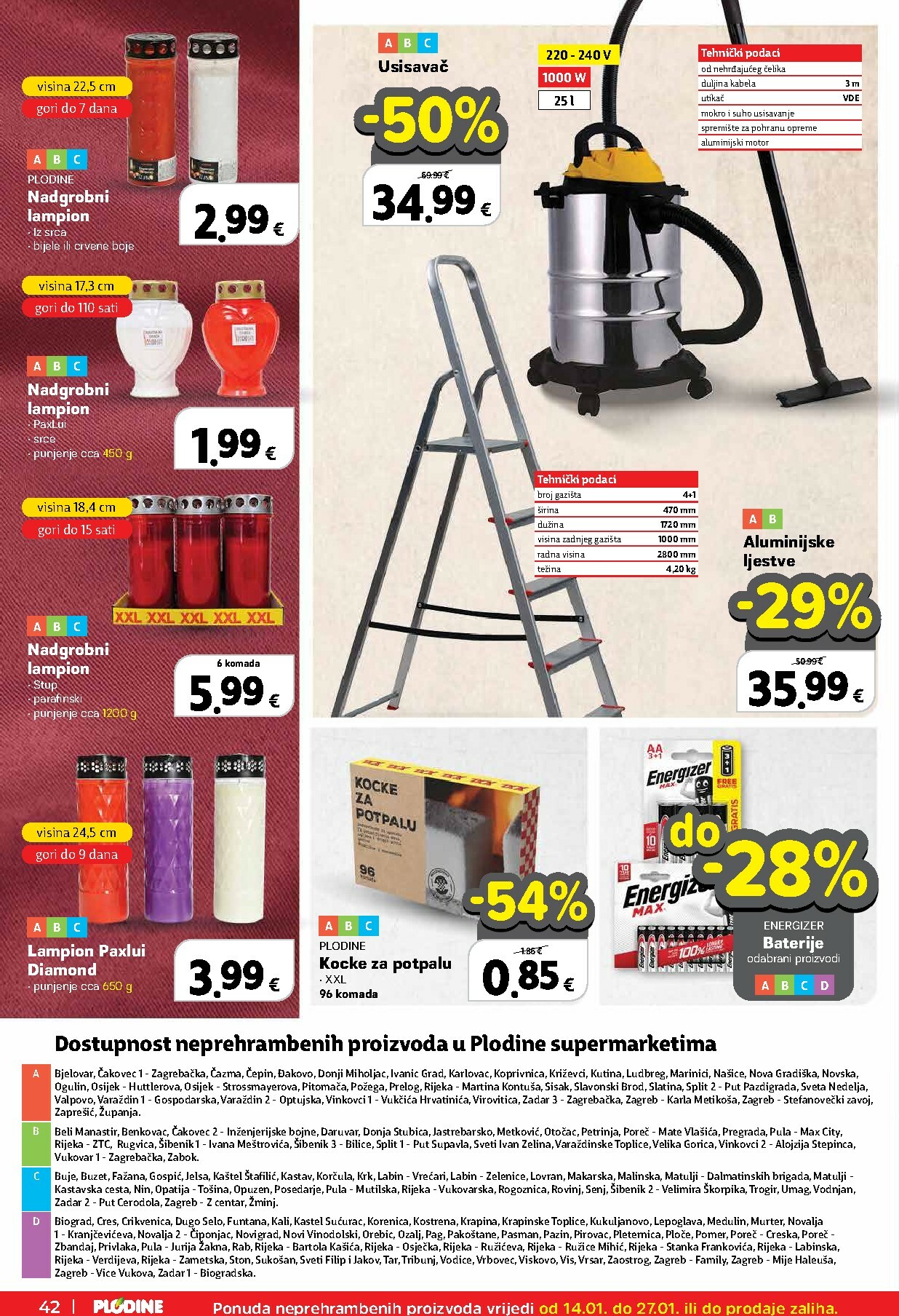 plodine - Prelistajte katalog Plodine, vrijedi od 14.01. do 20.01. - page: 42