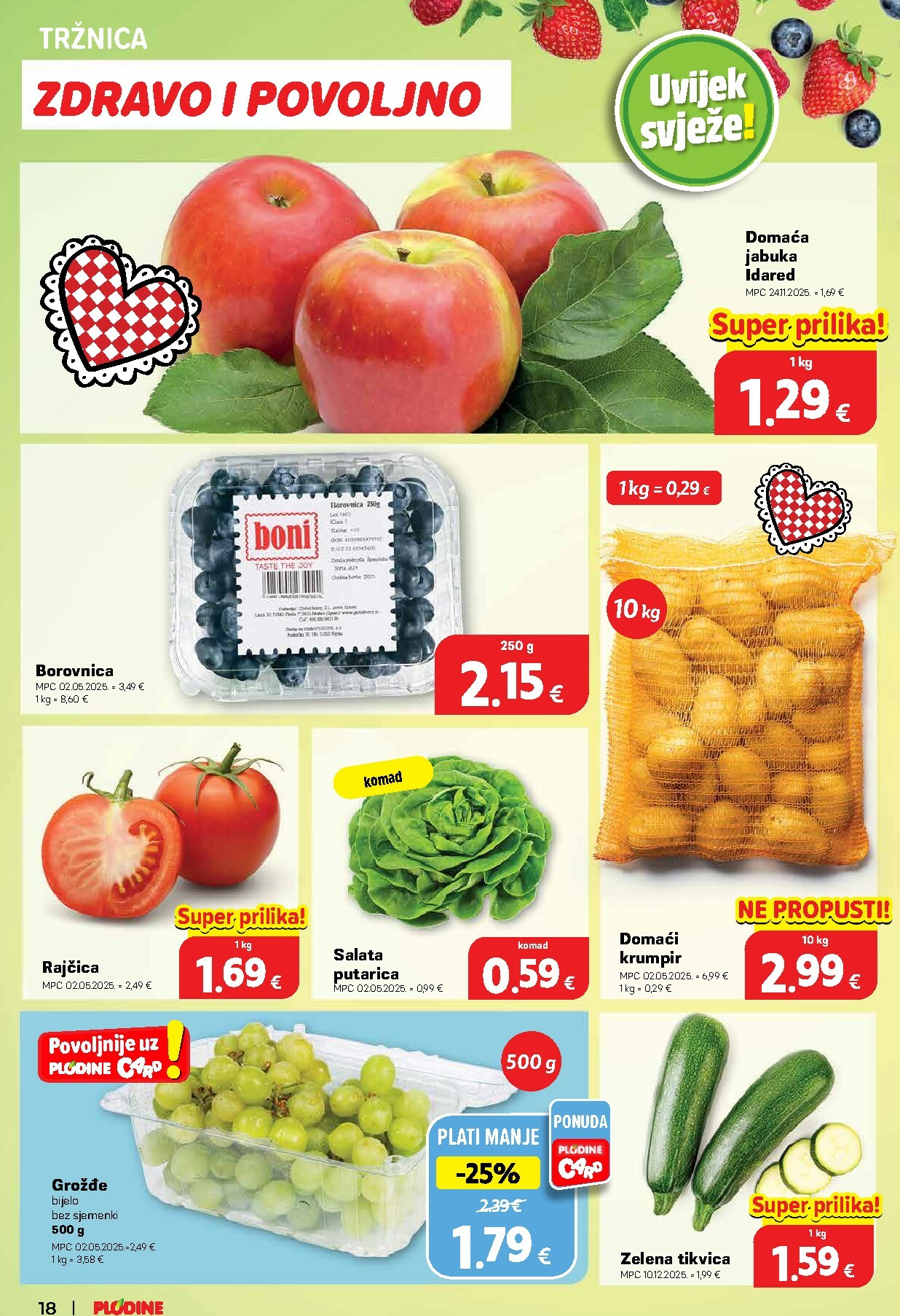 plodine - Prelistajte katalog Plodine, vrijedi od 14.01. do 20.01. - page: 18