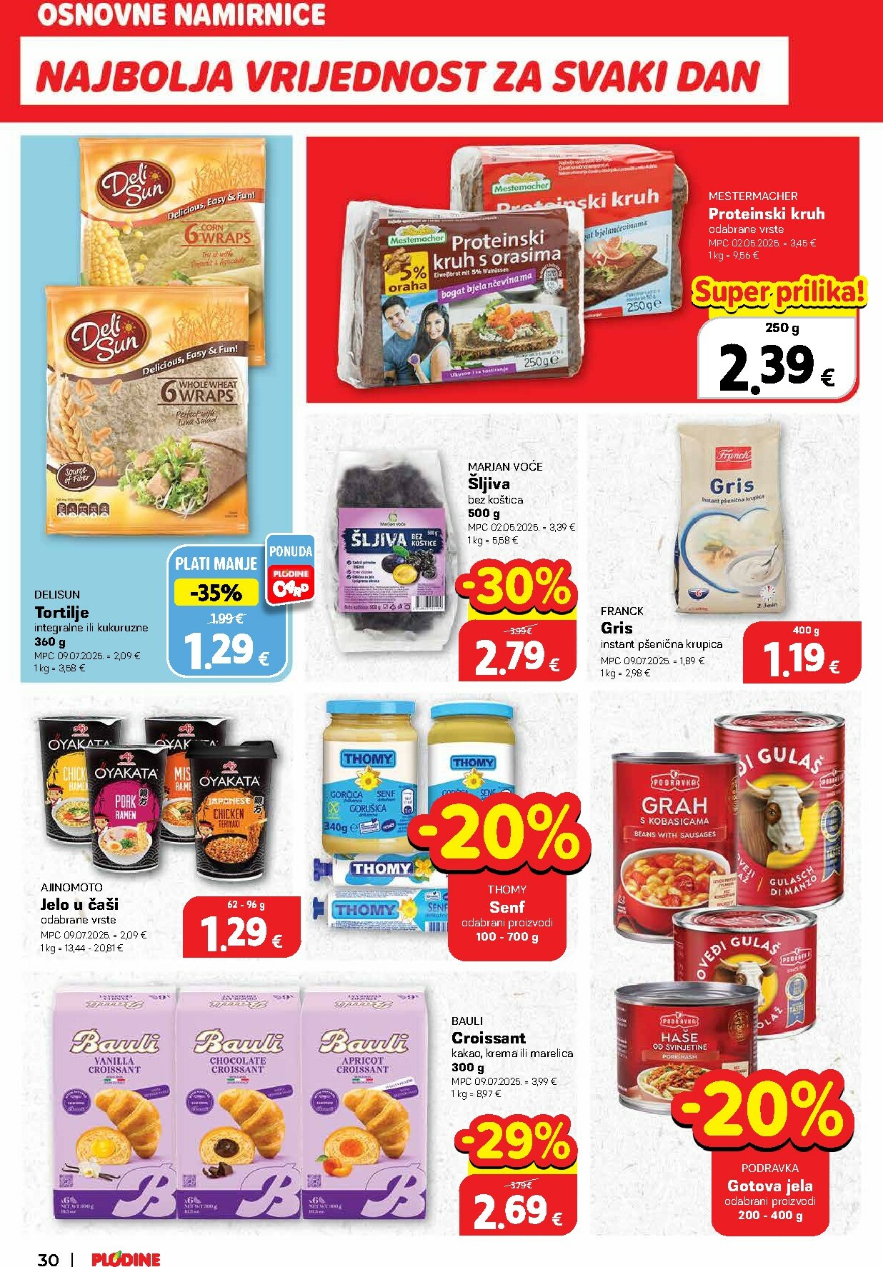 plodine - Prelistajte katalog Plodine, vrijedi od 14.01. do 20.01. - page: 30