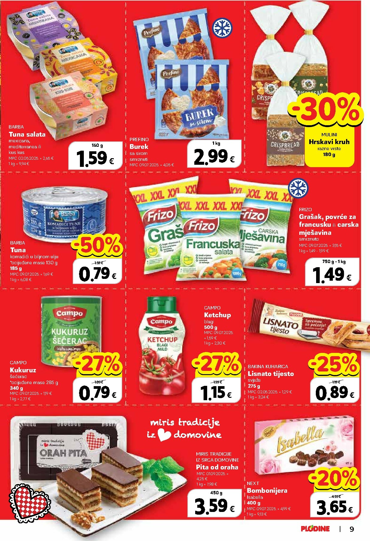 plodine - Prelistajte katalog Plodine, vrijedi od 21.01. do 27.01. - page: 9