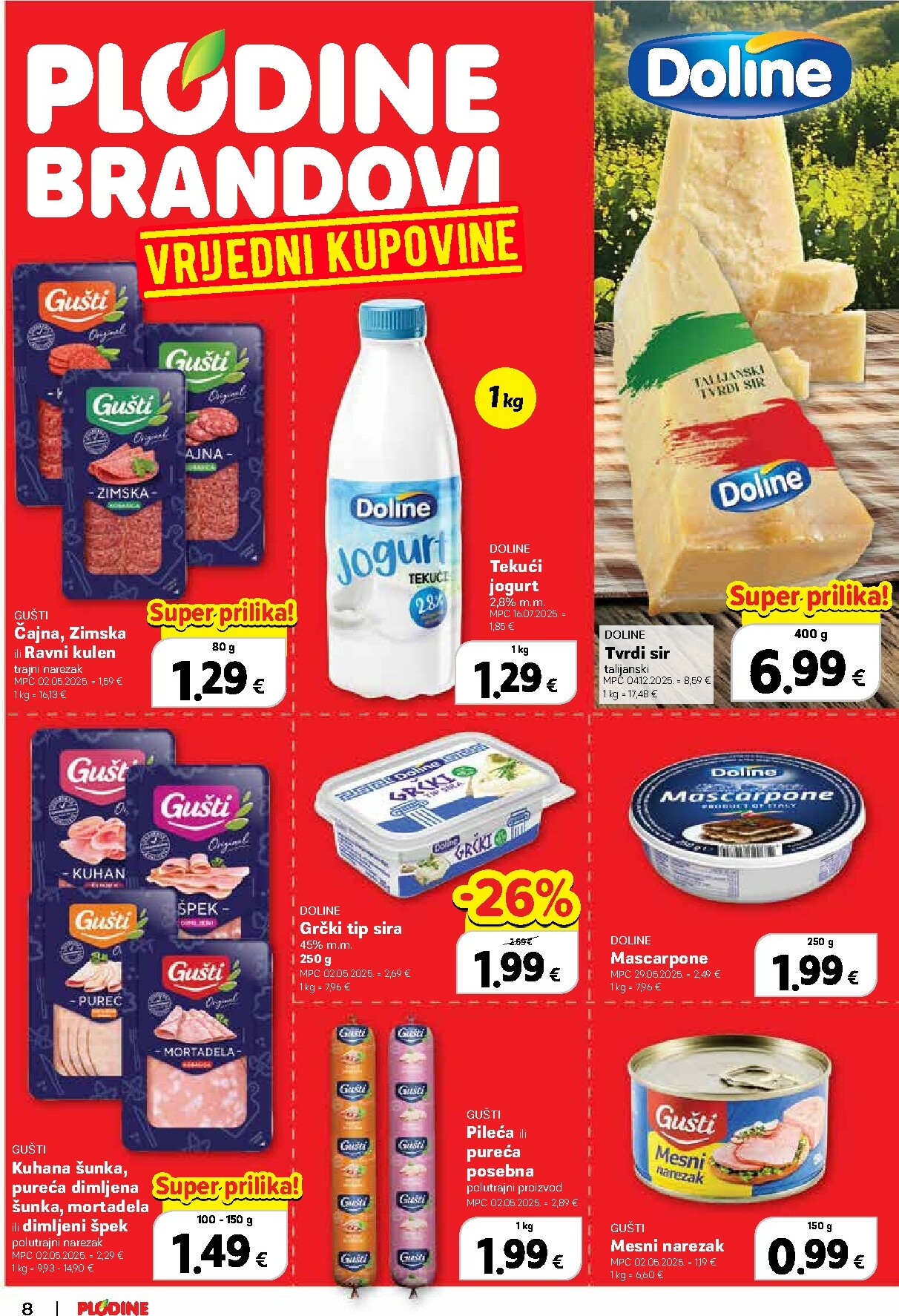 plodine - Prelistajte katalog Plodine, vrijedi od 21.01. do 27.01. - page: 8