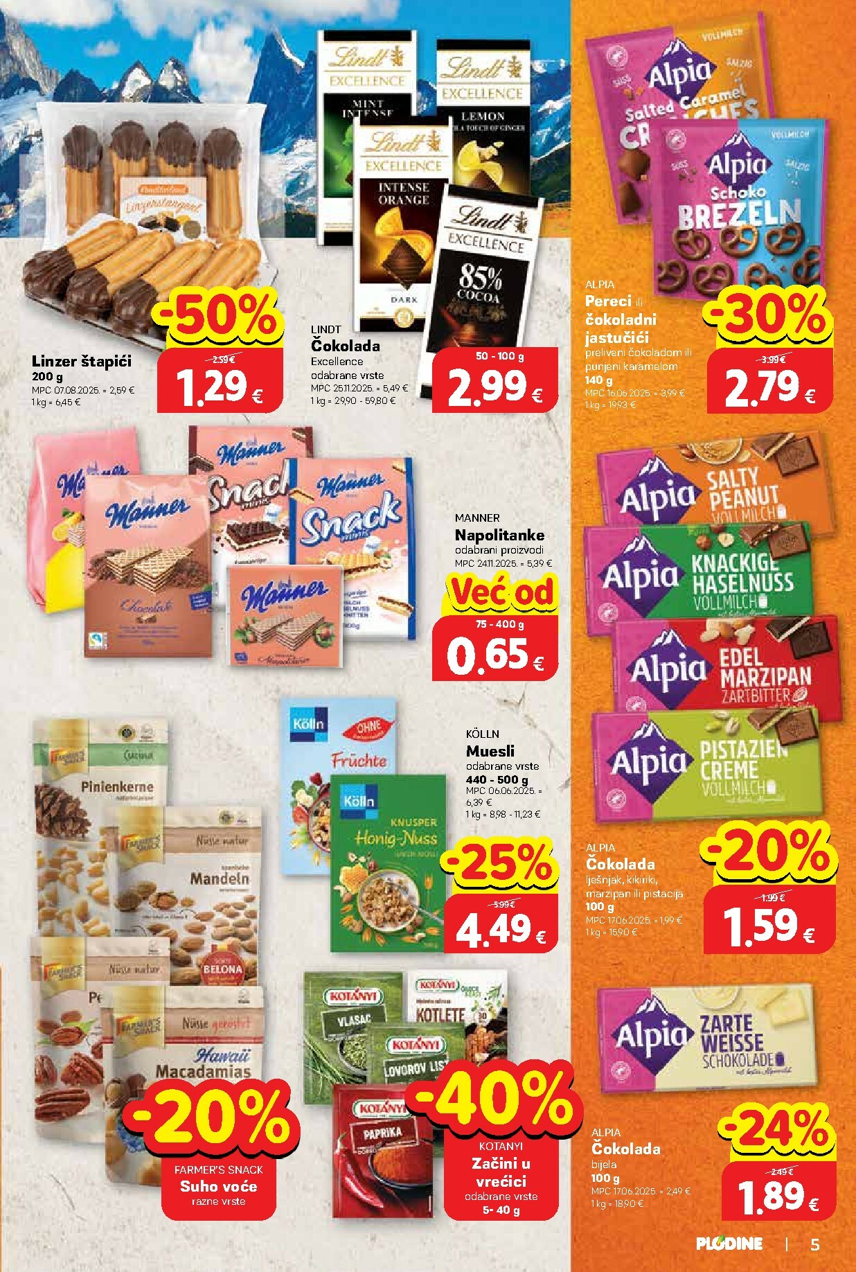 plodine - Prelistajte katalog Plodine, vrijedi od 21.01. do 27.01. - page: 5