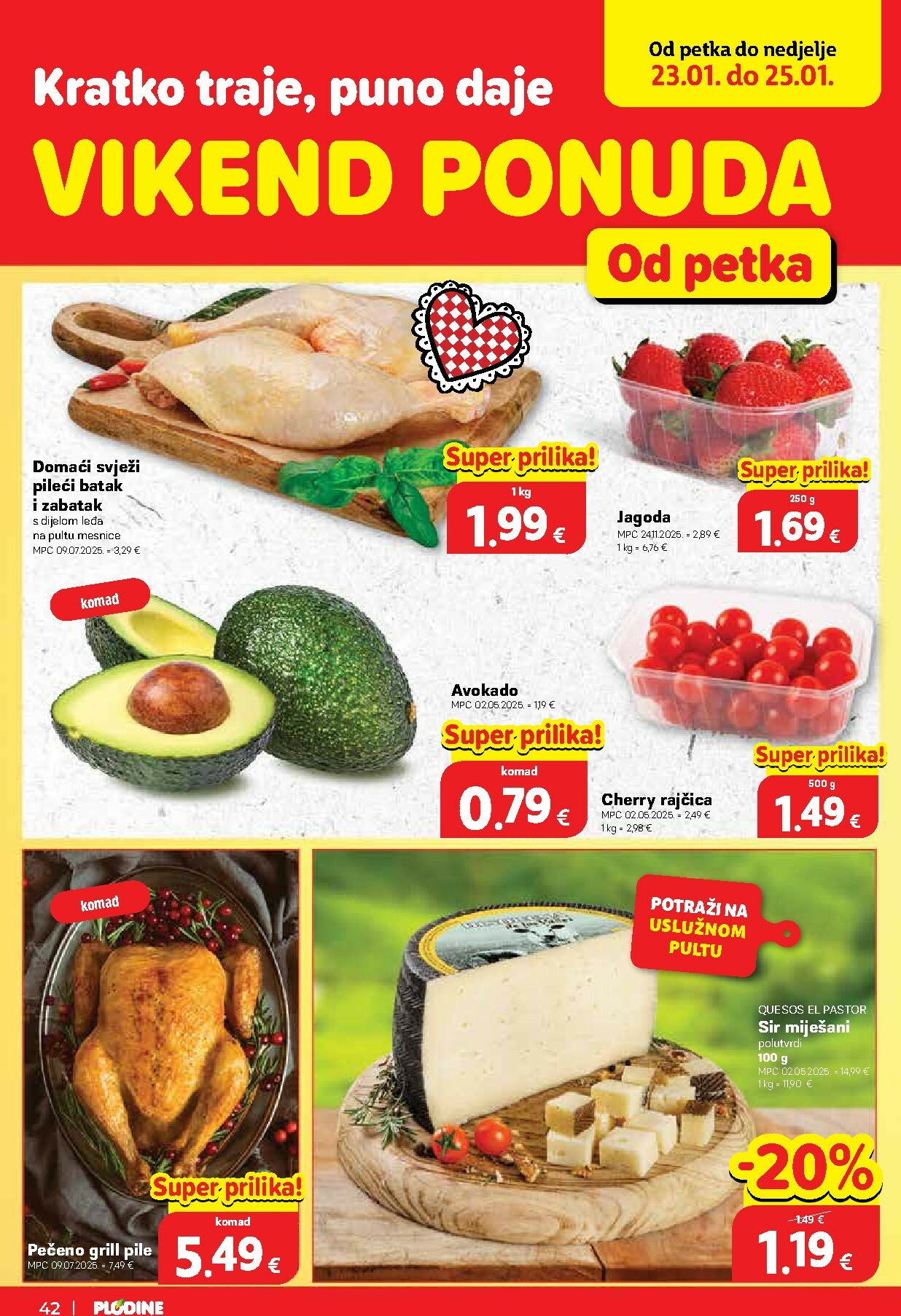 plodine - Prelistajte katalog Plodine, vrijedi od 21.01. do 27.01. - page: 42