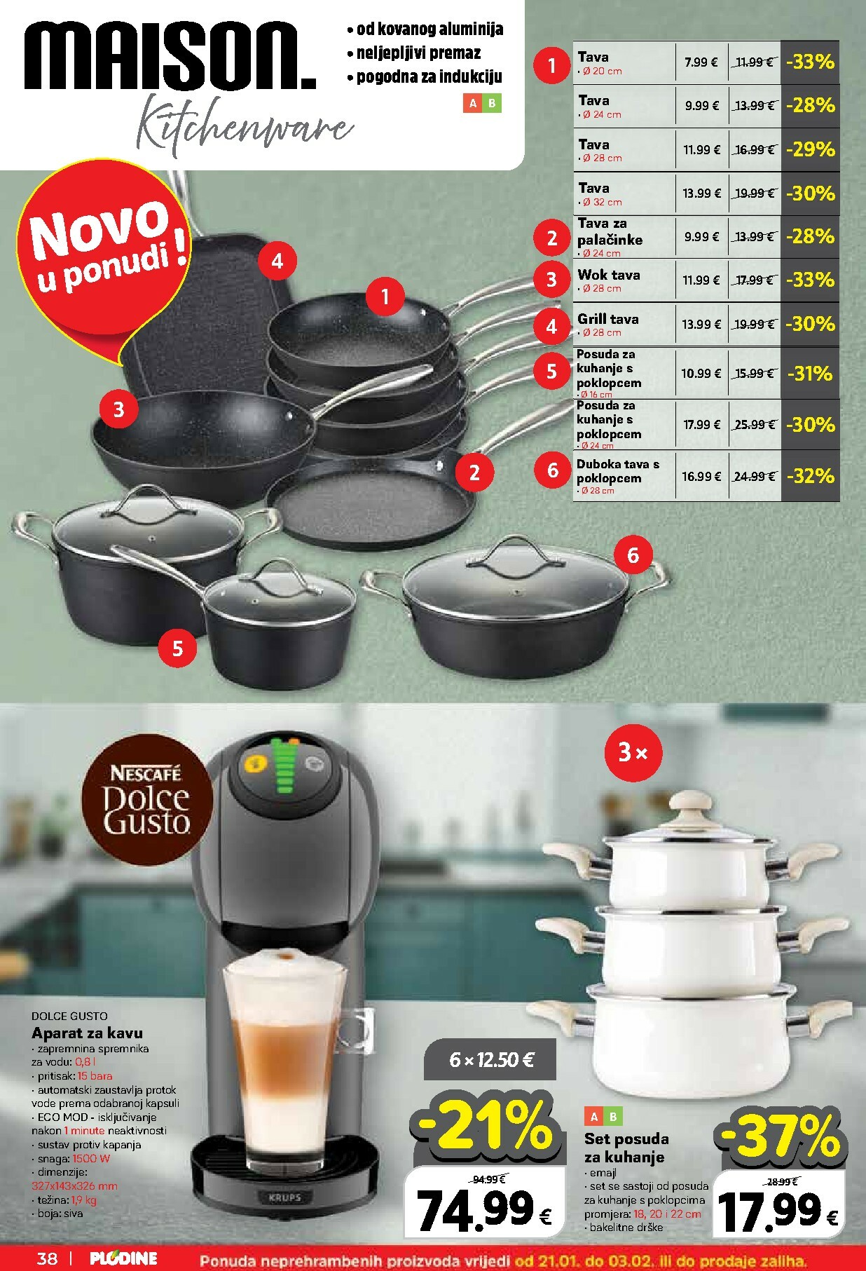 plodine - Prelistajte katalog Plodine, vrijedi od 21.01. do 27.01. - page: 38