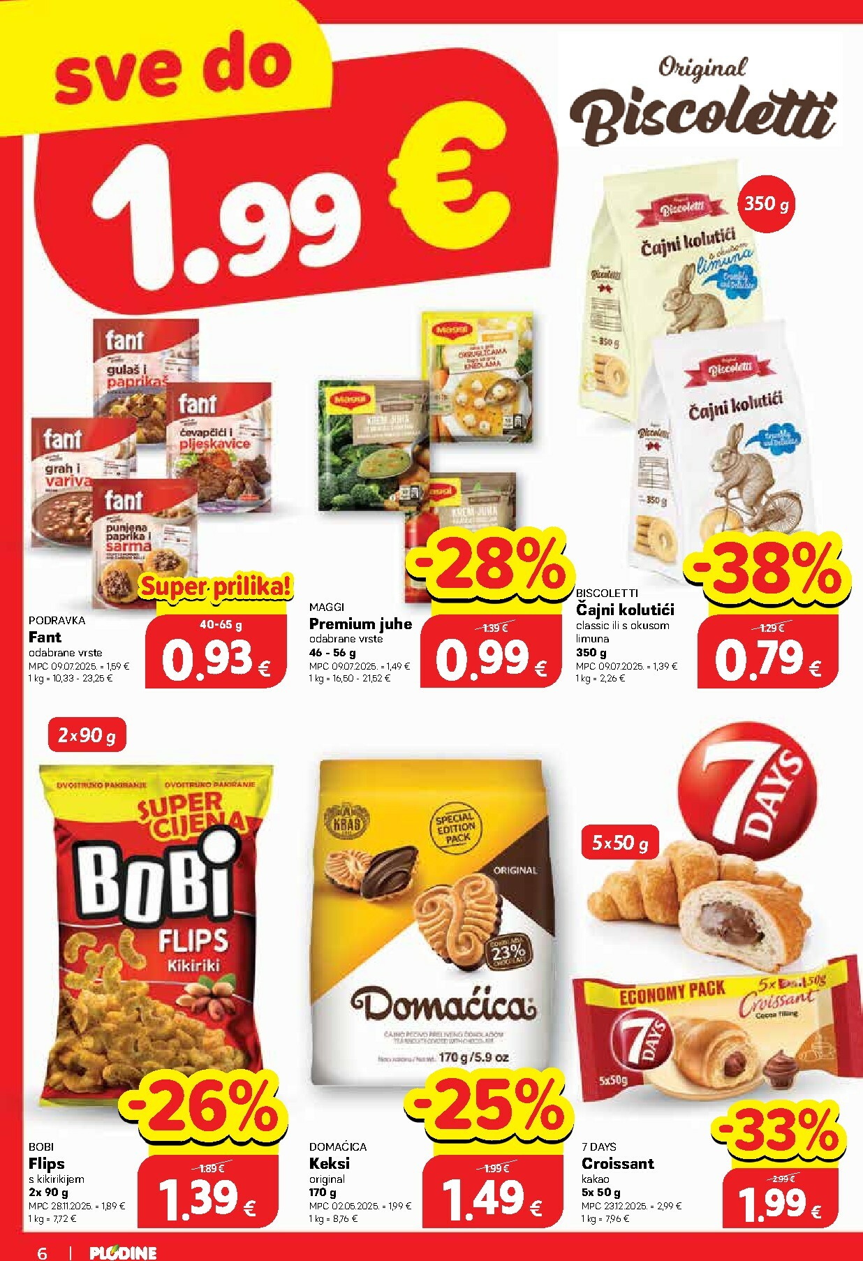 plodine - Prelistajte katalog Plodine, vrijedi od 28.01. do 03.02. - page: 6