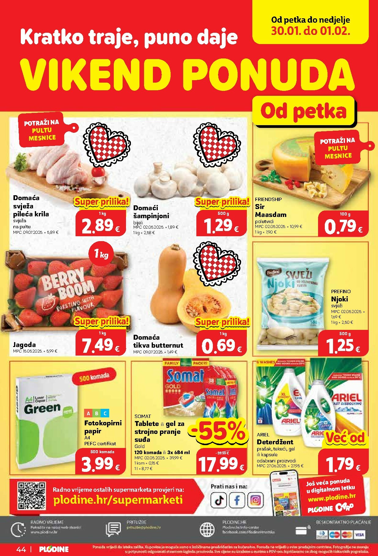 plodine - Prelistajte katalog Plodine, vrijedi od 28.01. do 03.02. - page: 44